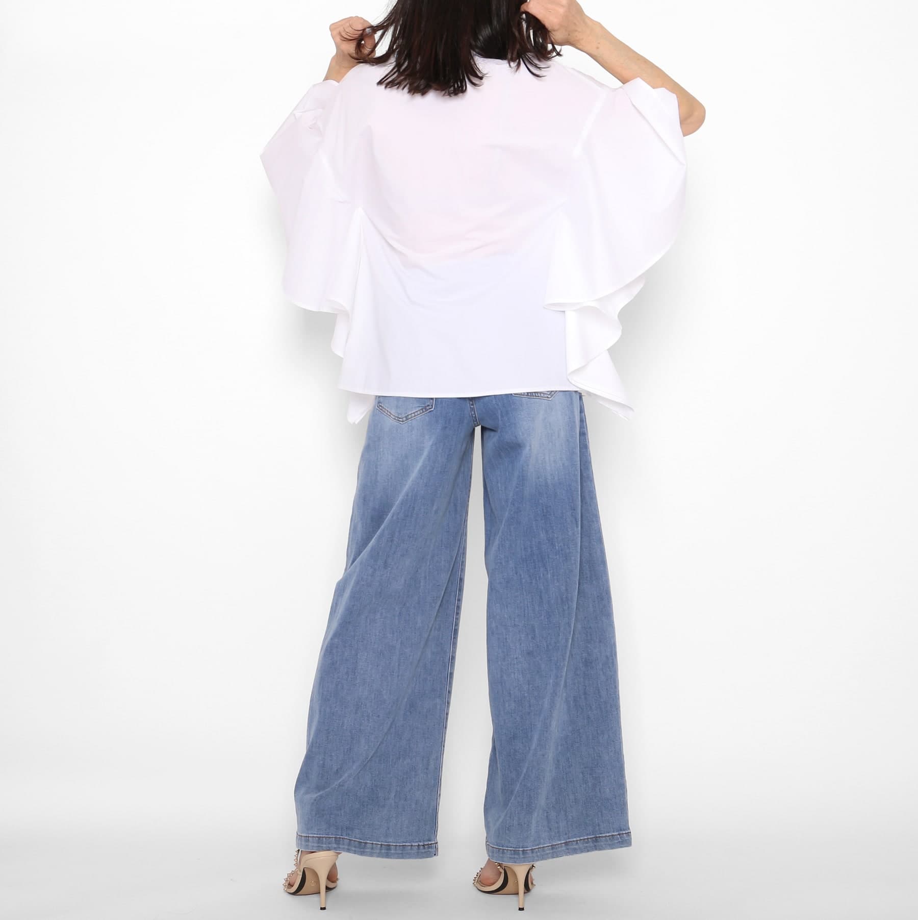 Camisa Volantes Blanca — foto 2