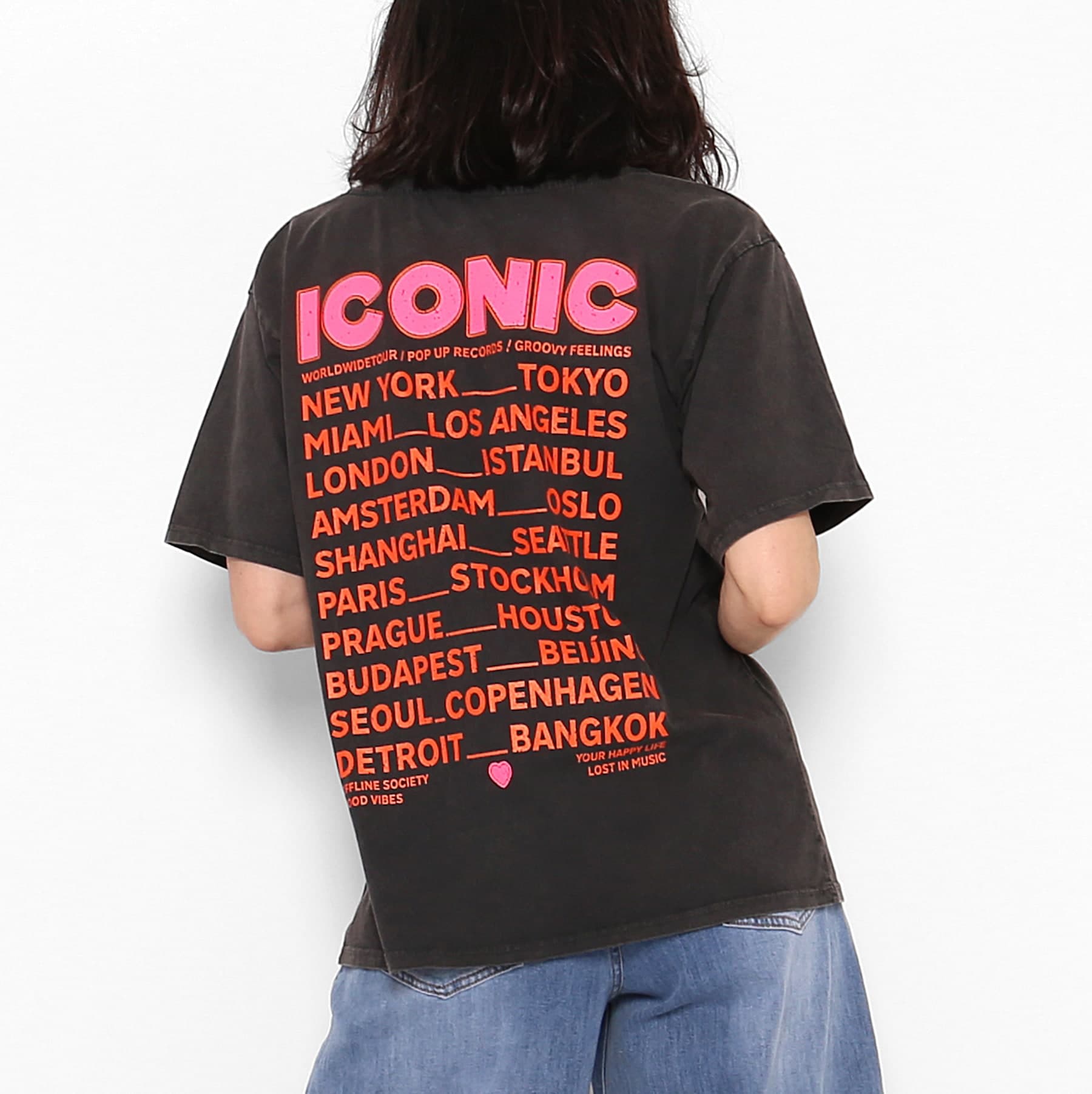 Camiseta Iconic Negra — foto 3