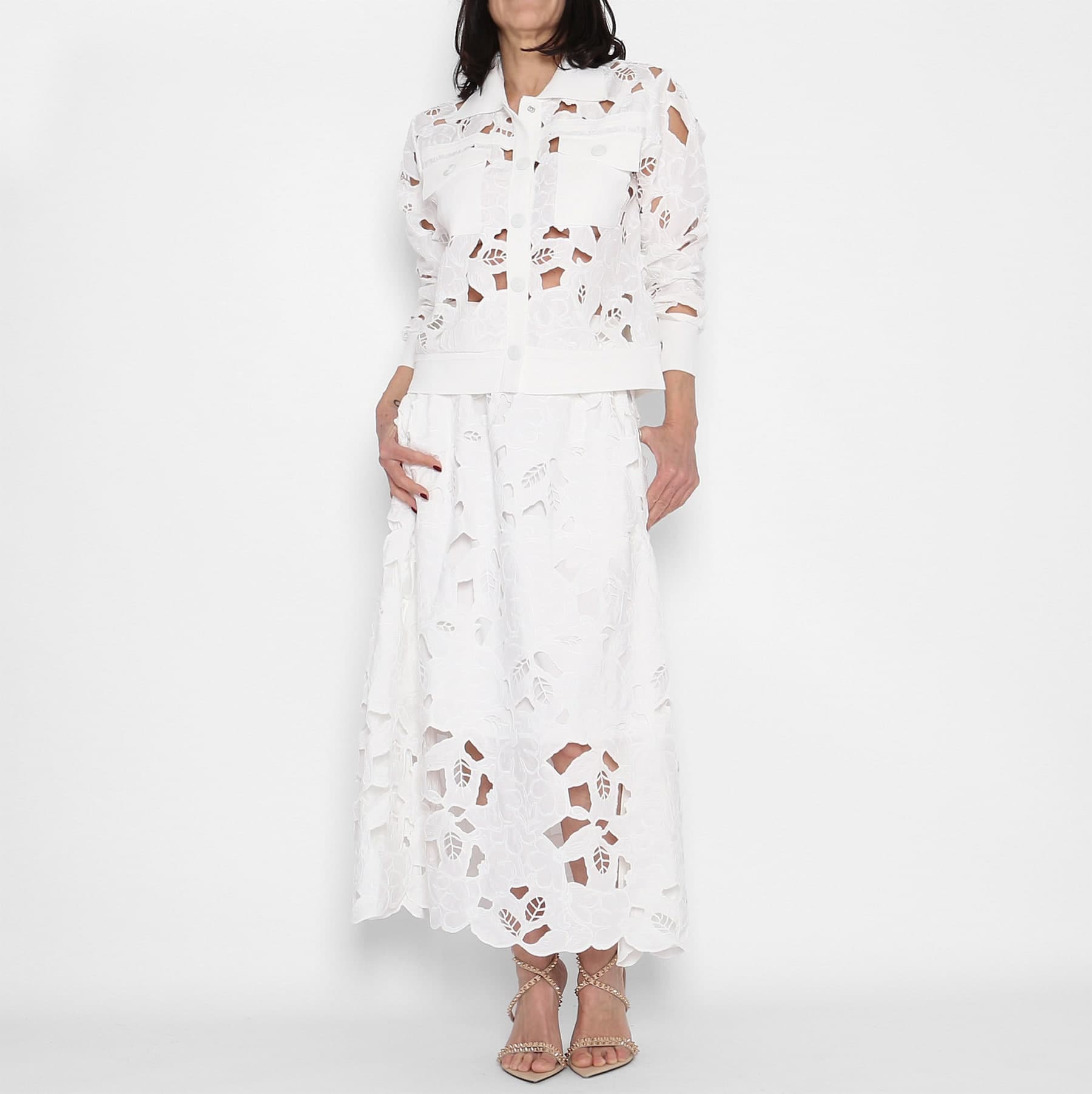 Falda Calada Blanca — foto 3