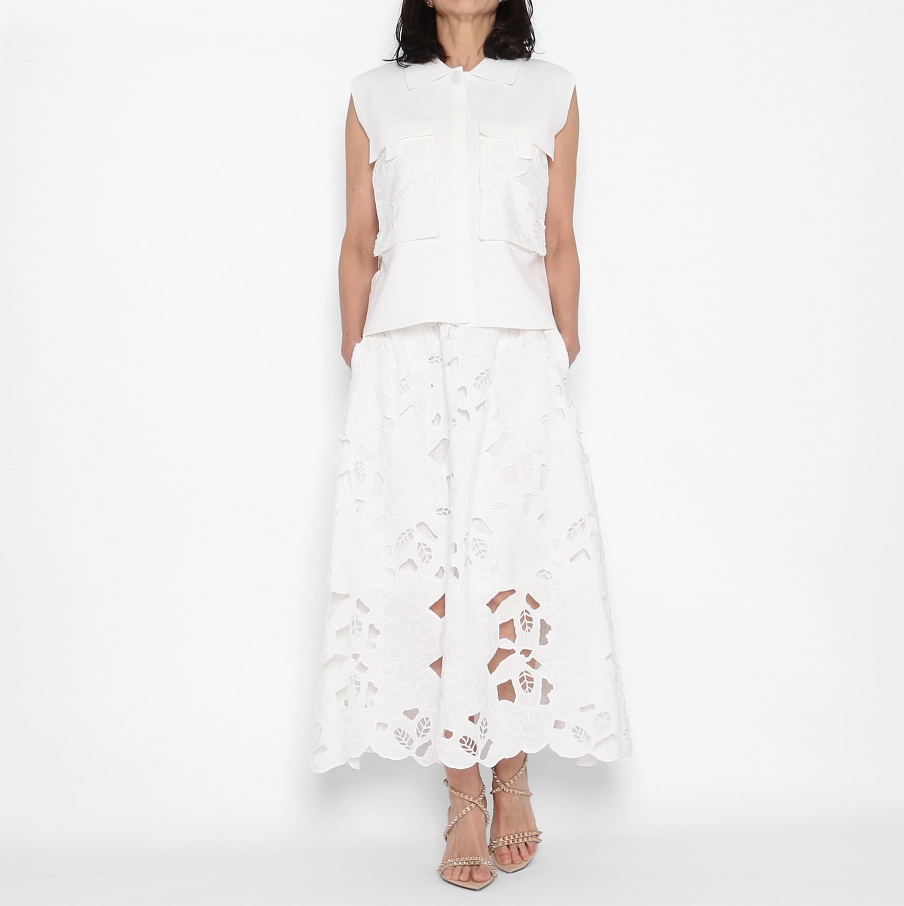 Falda Calada Blanca — foto 5