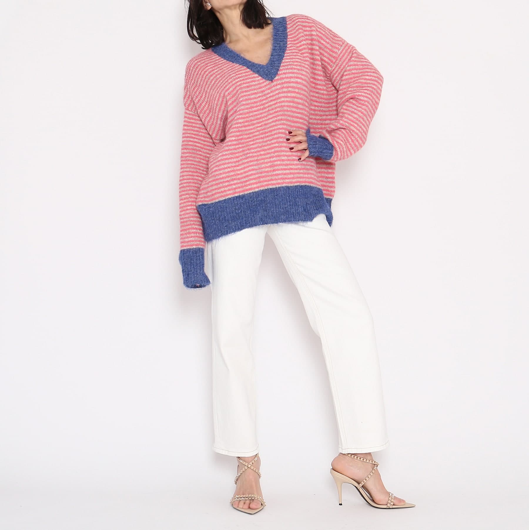 Jersey Bicolor Rosa Y Azul — foto 2
