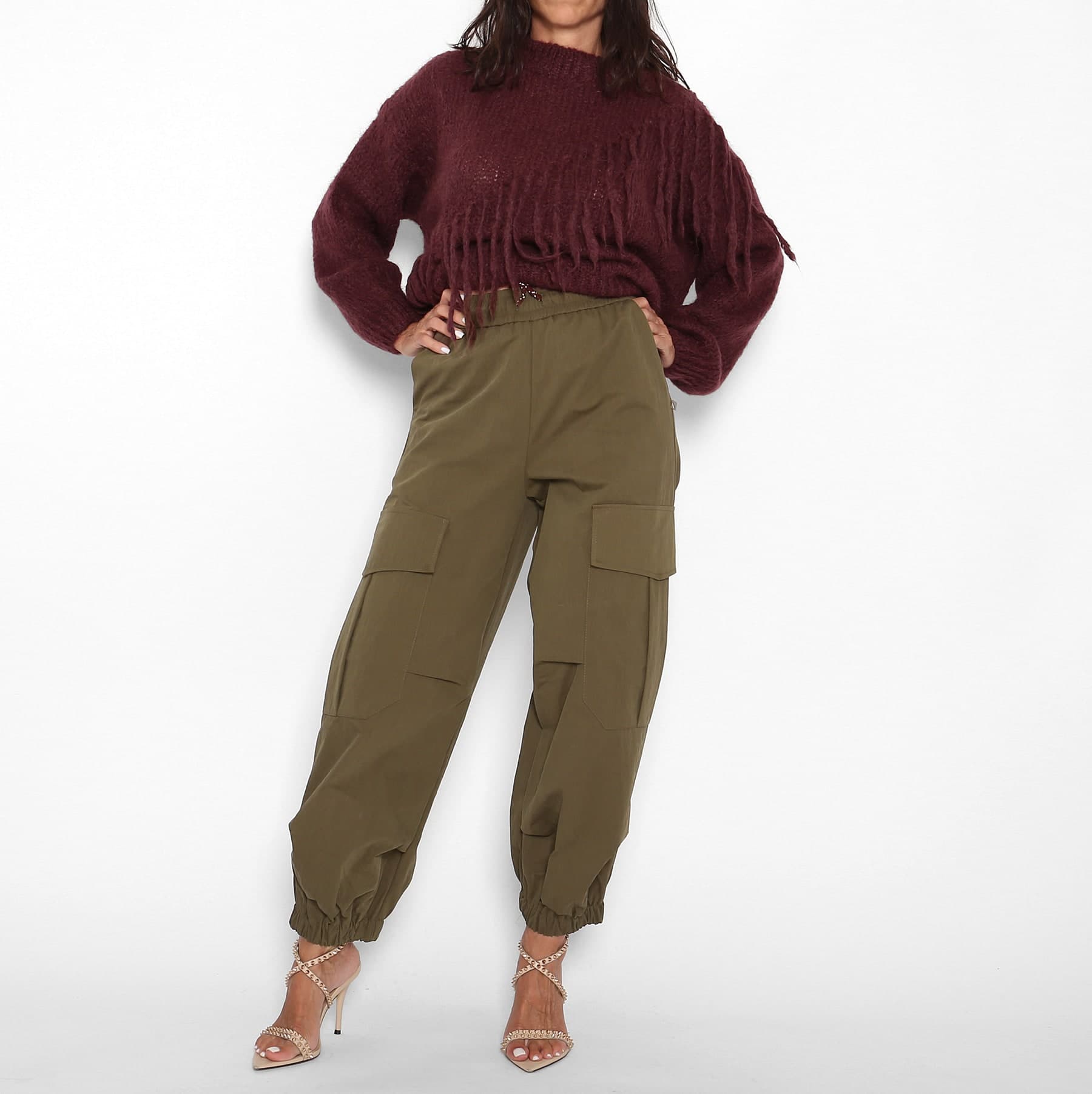 Pantalón Cargo Caqui — foto 2