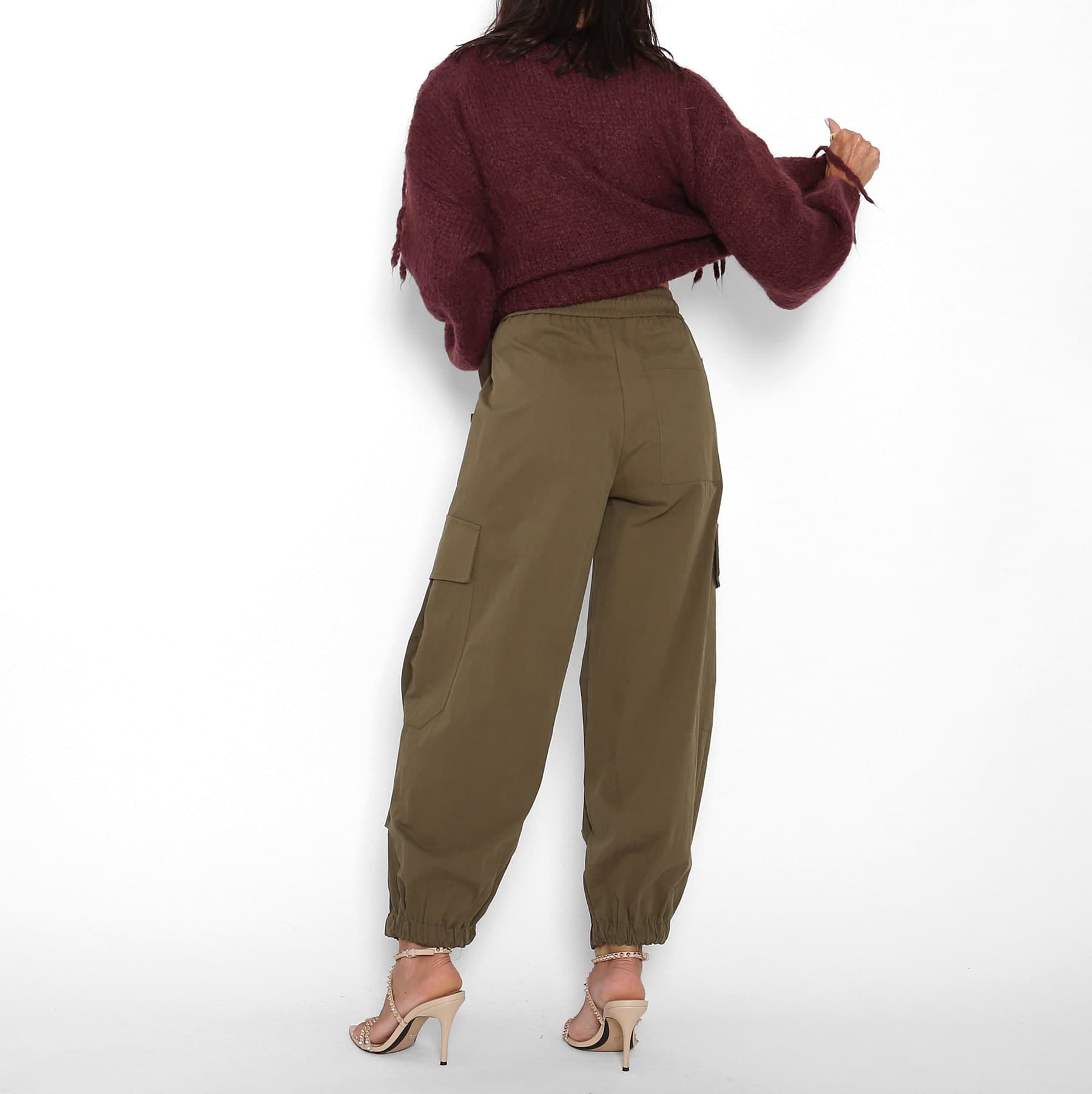 Pantalón Cargo Caqui — foto 4