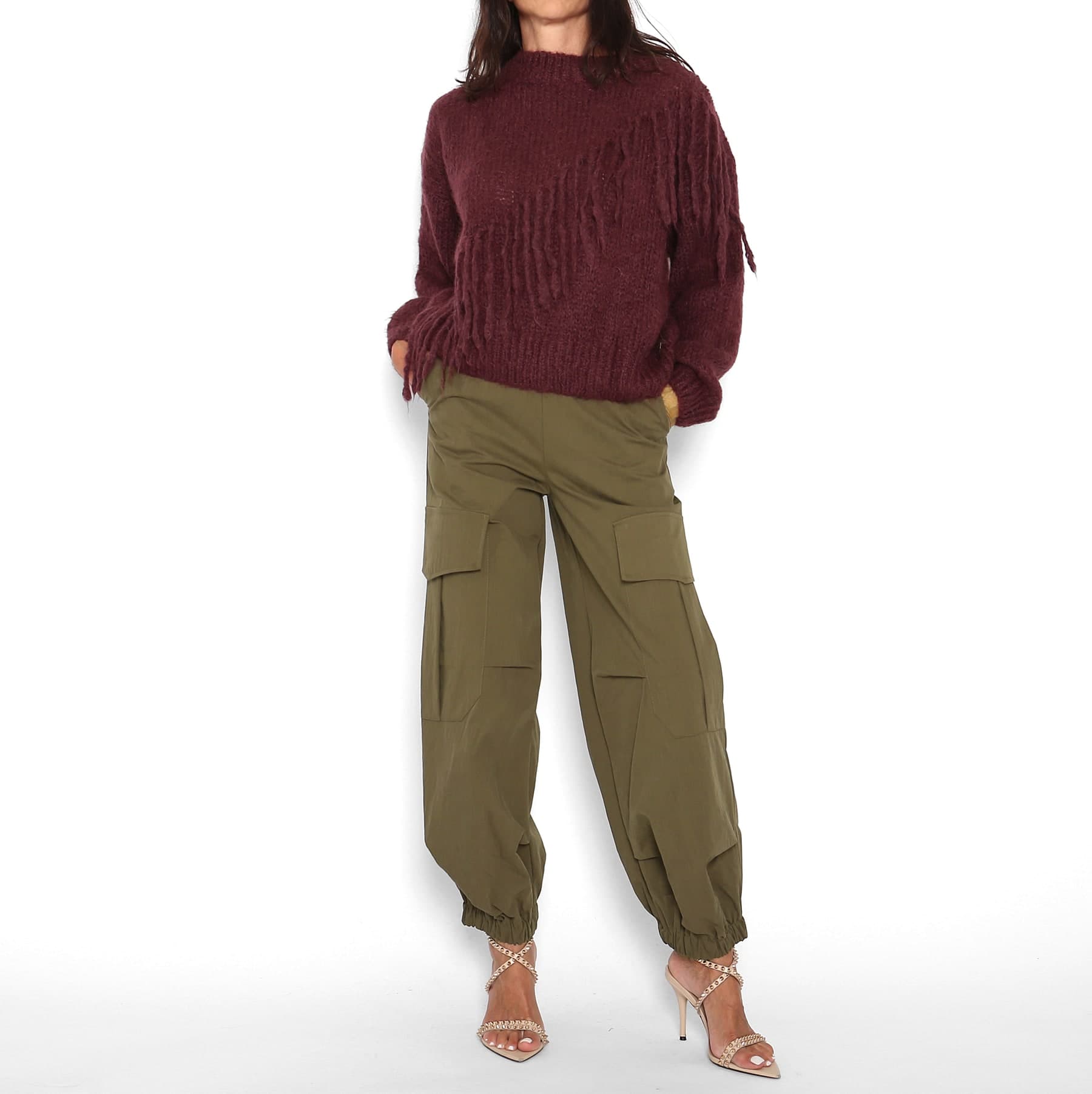 Pantalón Cargo Caqui — foto 5
