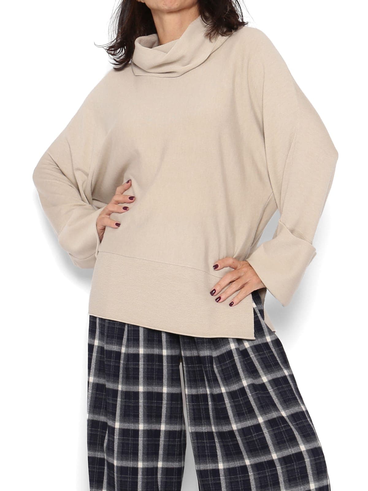 Jersey Oversize Marfil