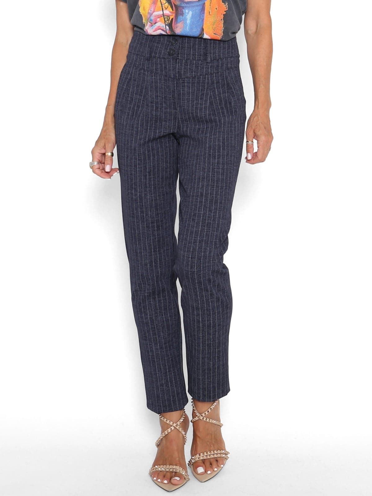 Pantalón Mil Rayas Azul