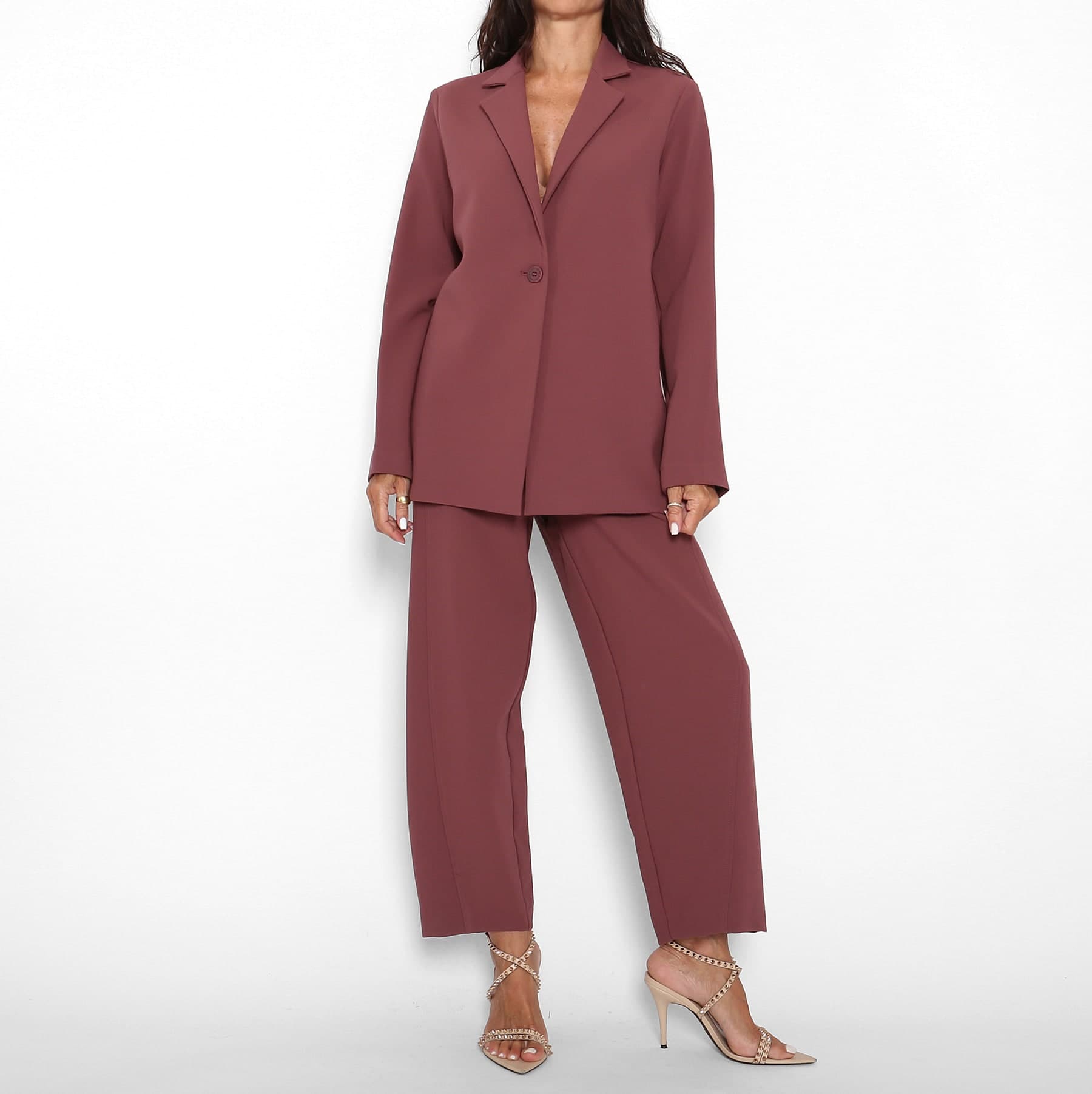 Blazer Malva Empolvado — foto 3