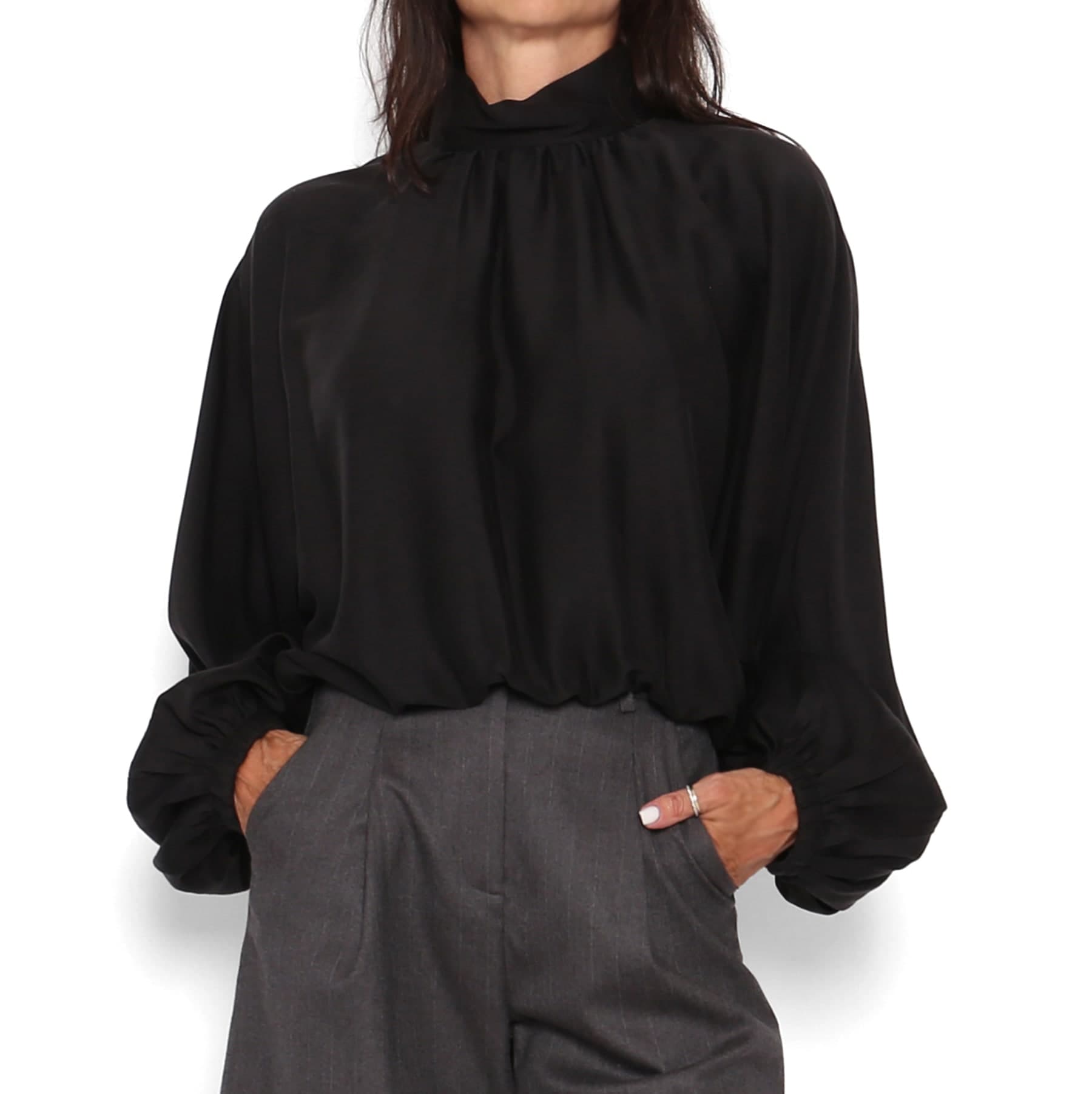 Blusón Bomber Negro