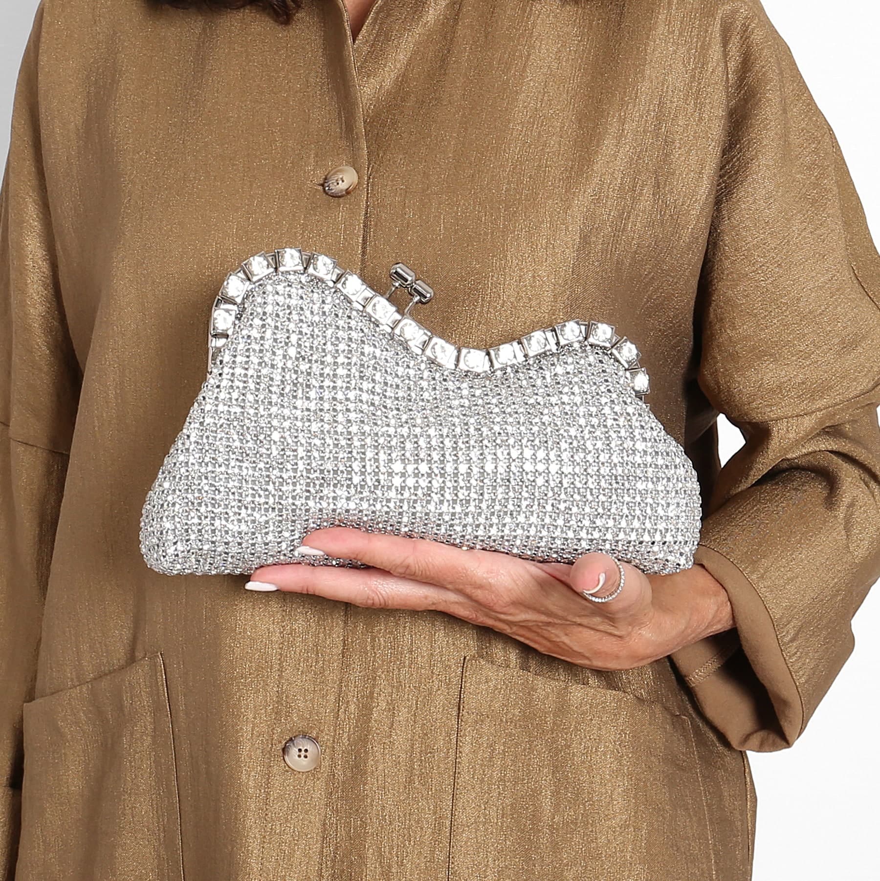 Bolso California Plata