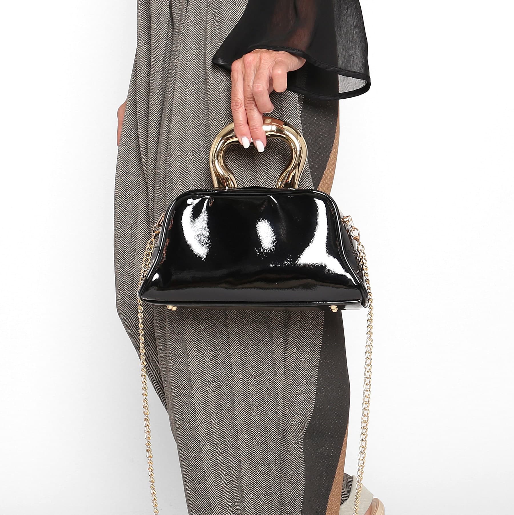 Bolso Charol Negro