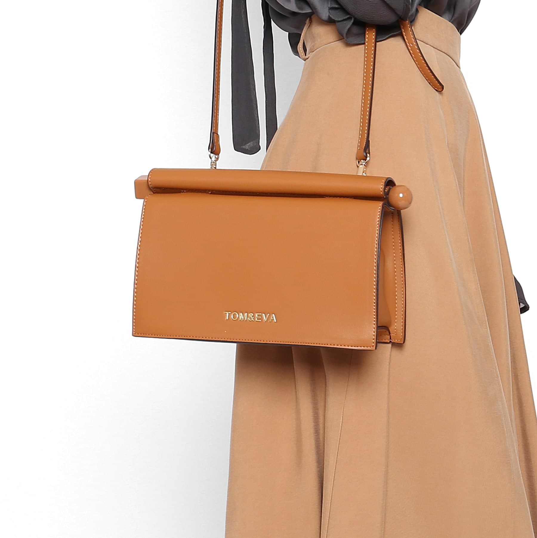 Bolso Papiro Camel