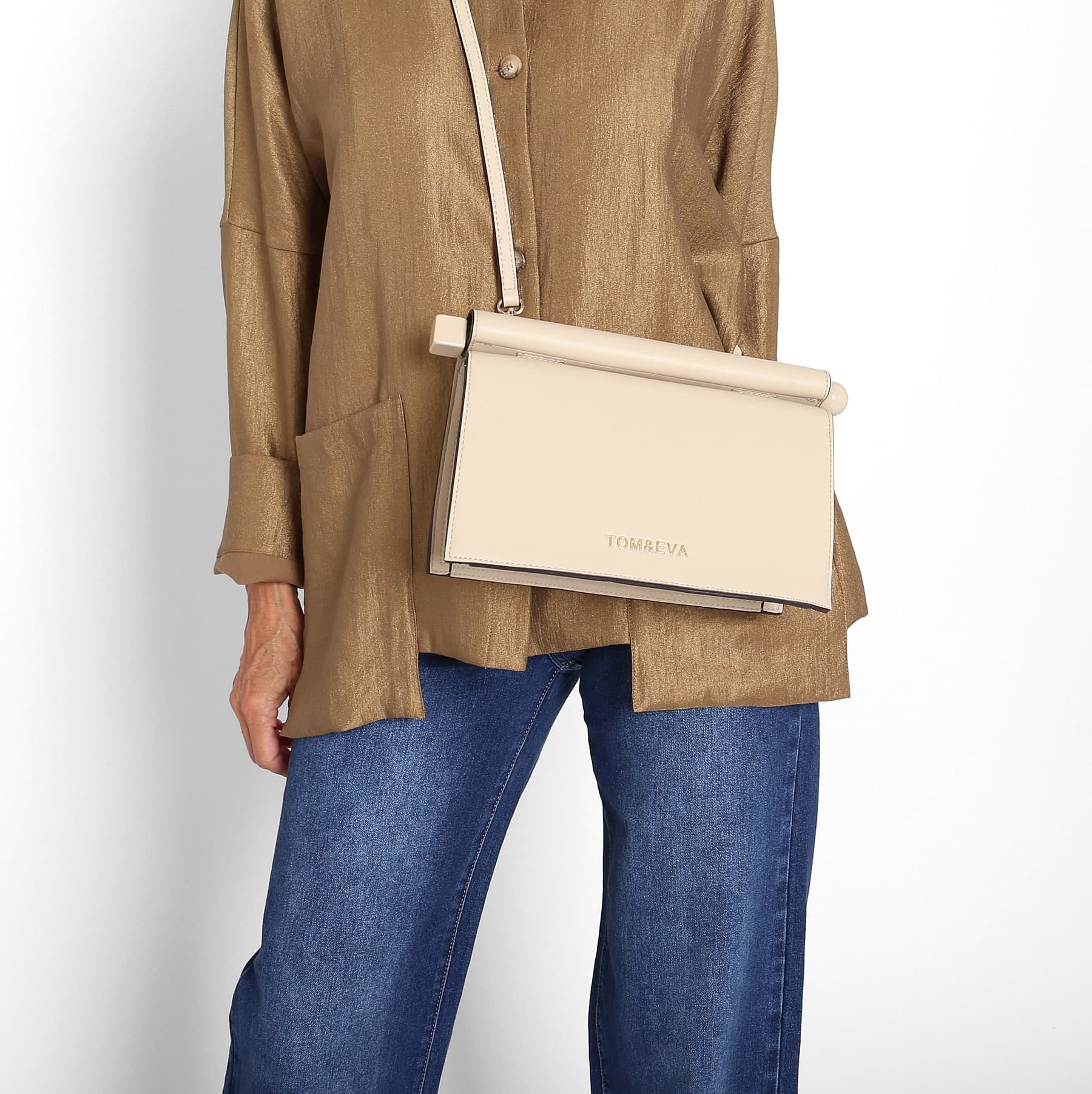 Bolso Papiro Marfil
