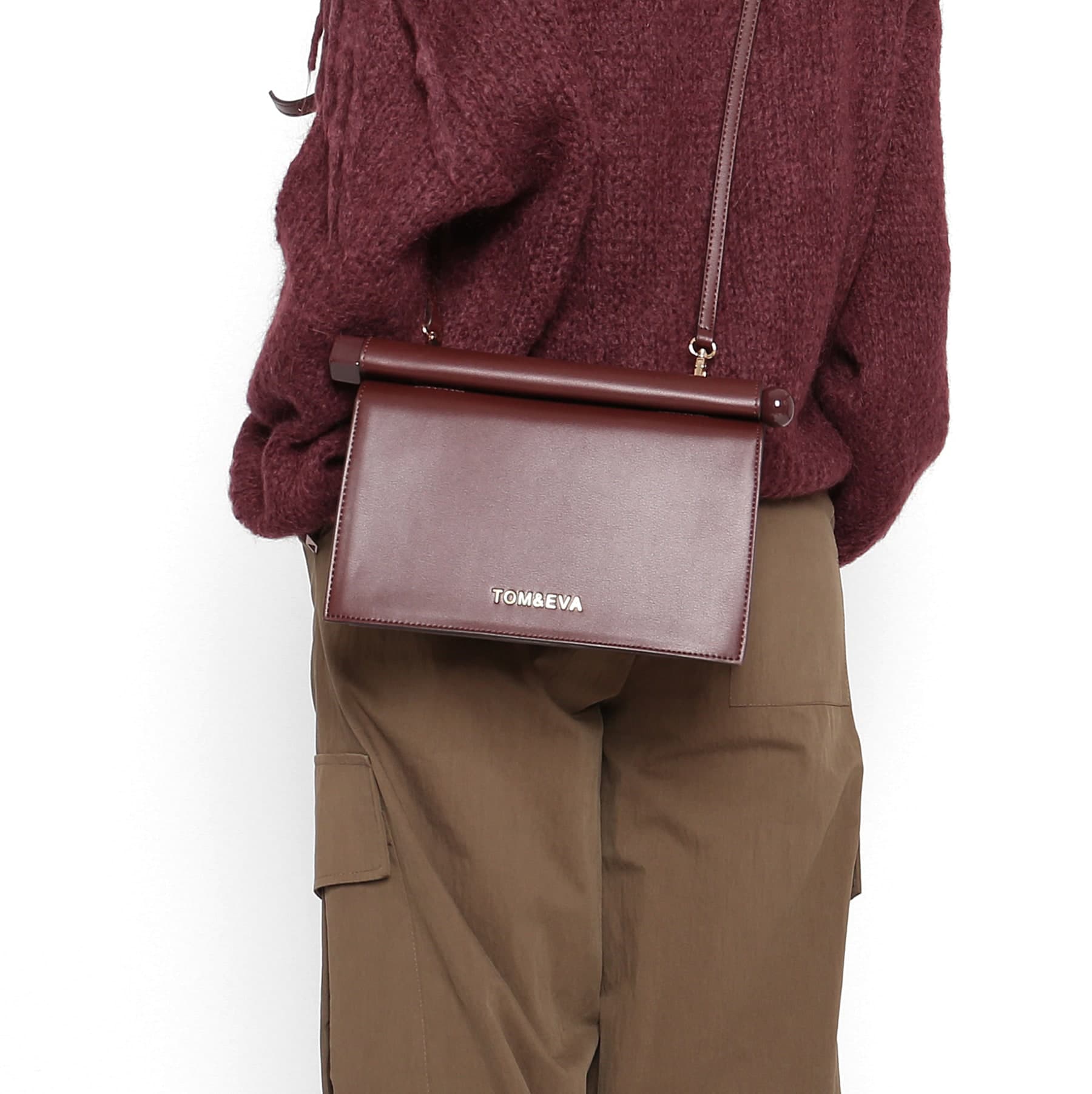 Bolso Papiro Granate — foto 2