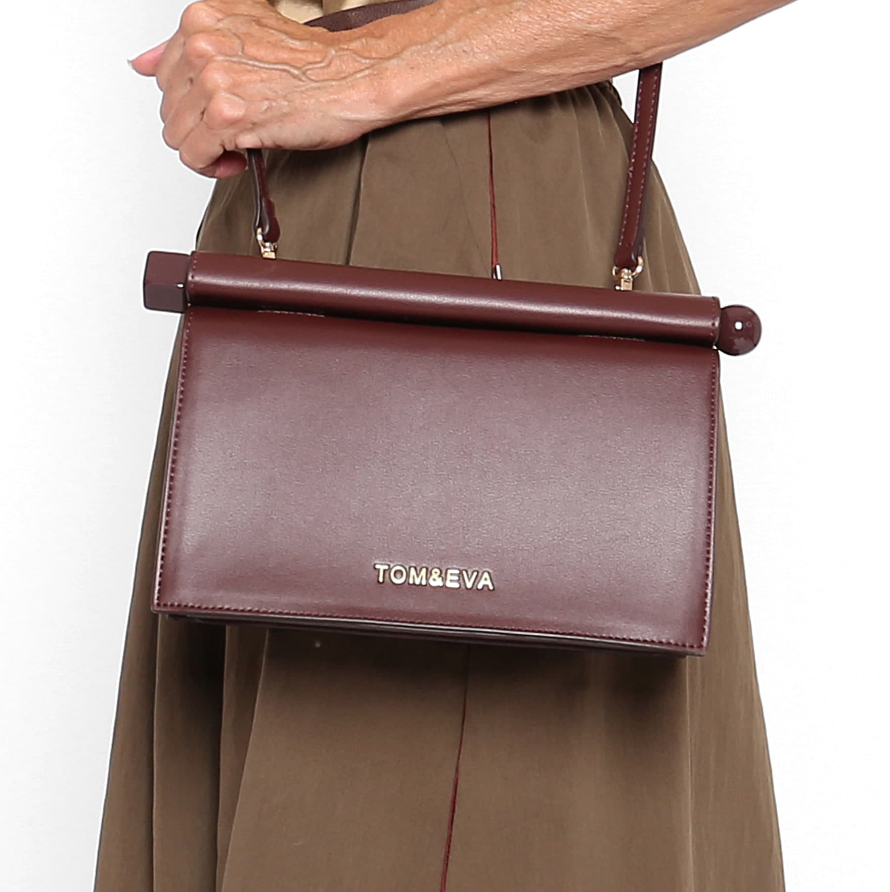 Bolso Papiro Granate