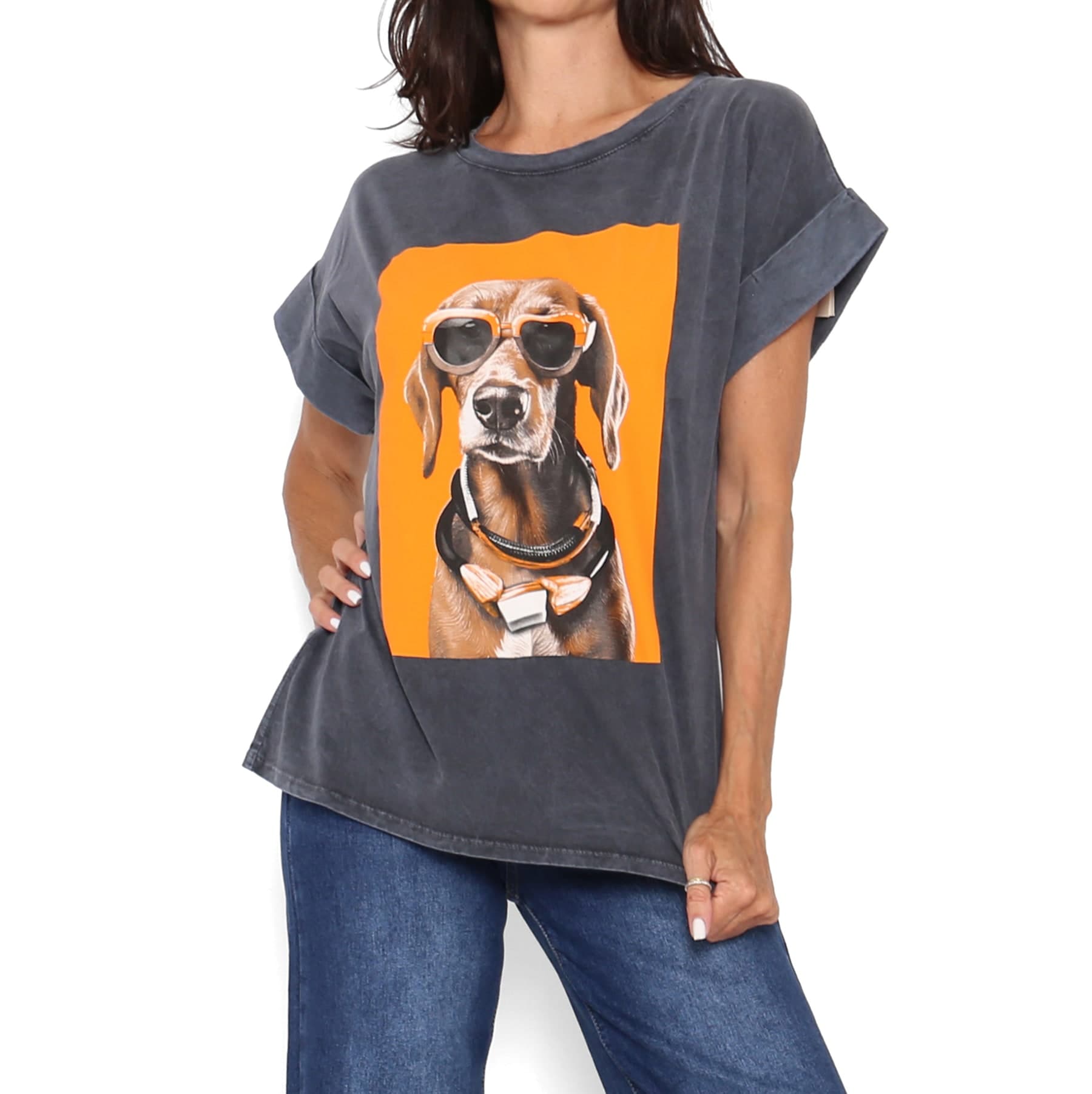 Camiseta Dog Pitt Negra