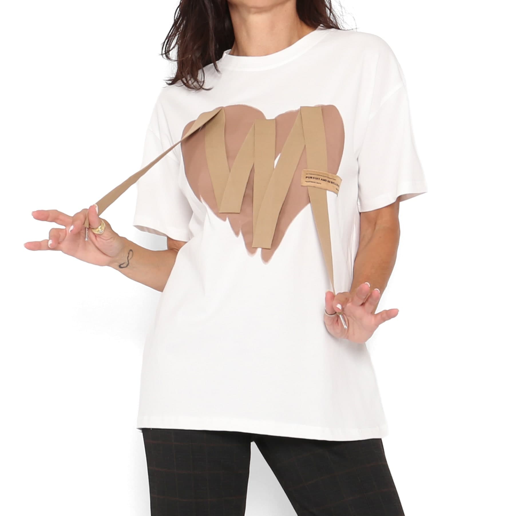 Camiseta Heart Blanca