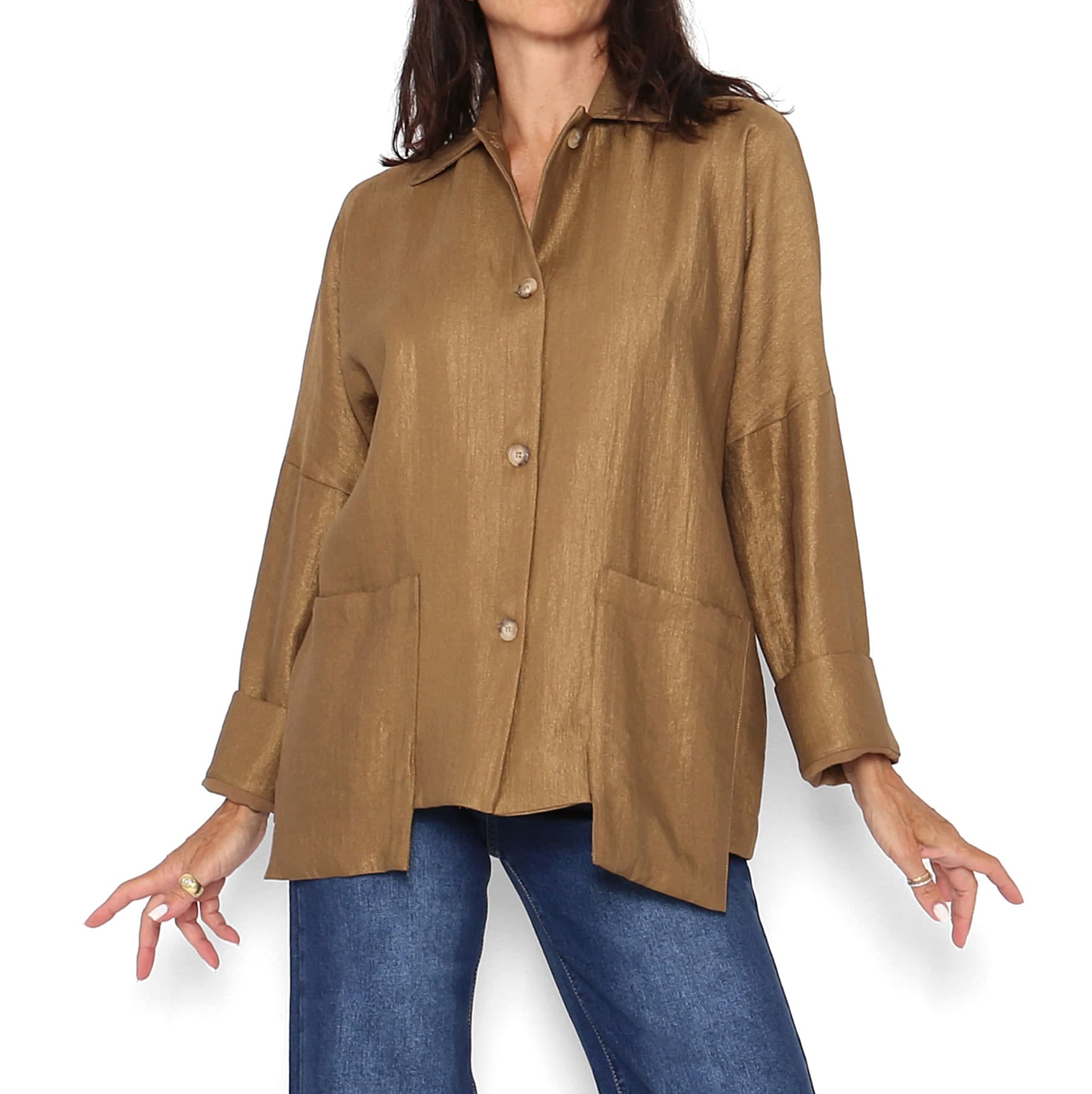 Chaqueta Dorada