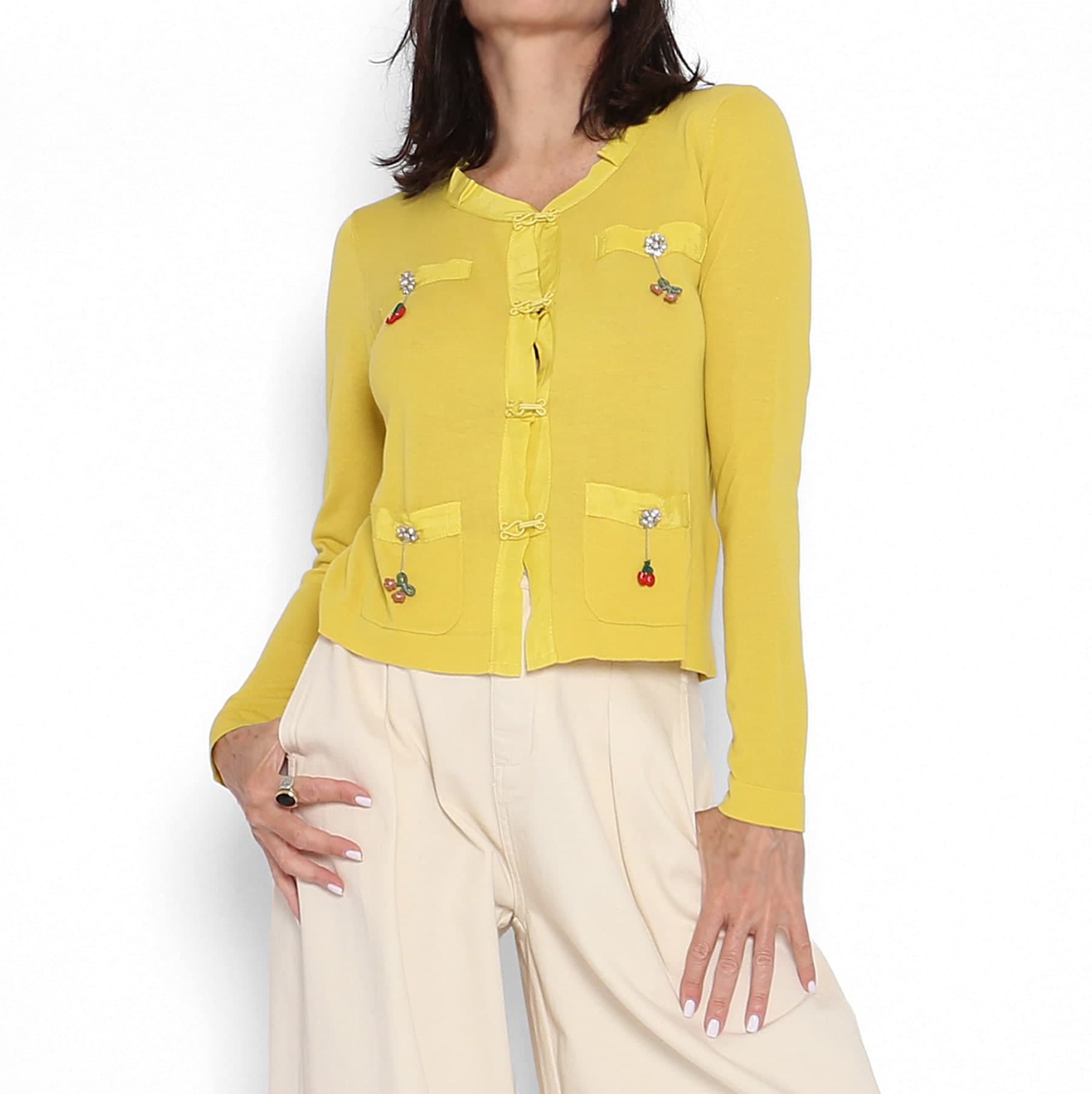 Chaqueta Fruit Amarilla