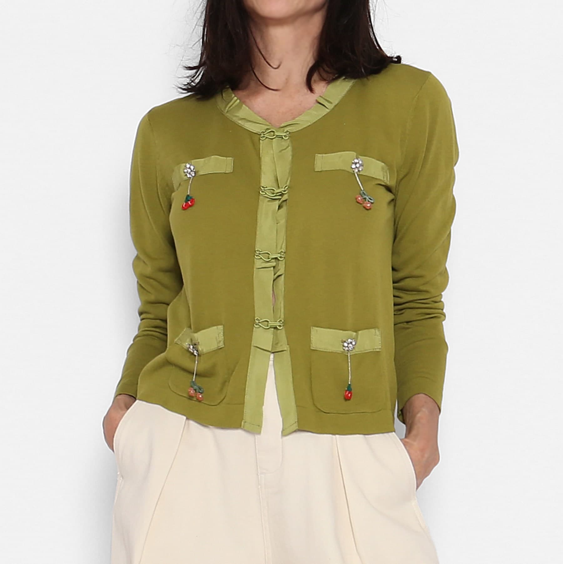 Chaqueta Fruit Oliva