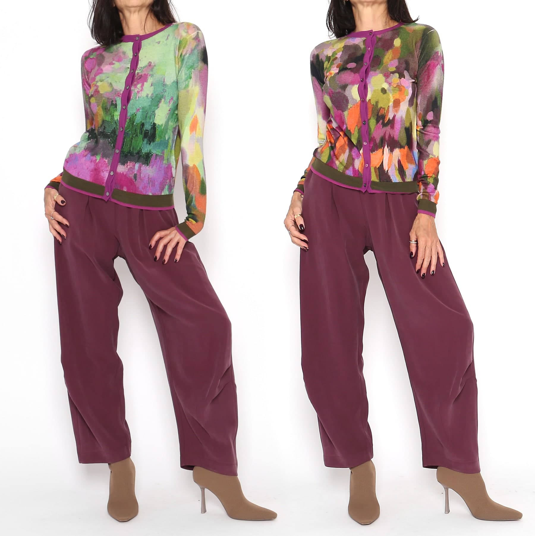 Chaqueta Splatter Reversible