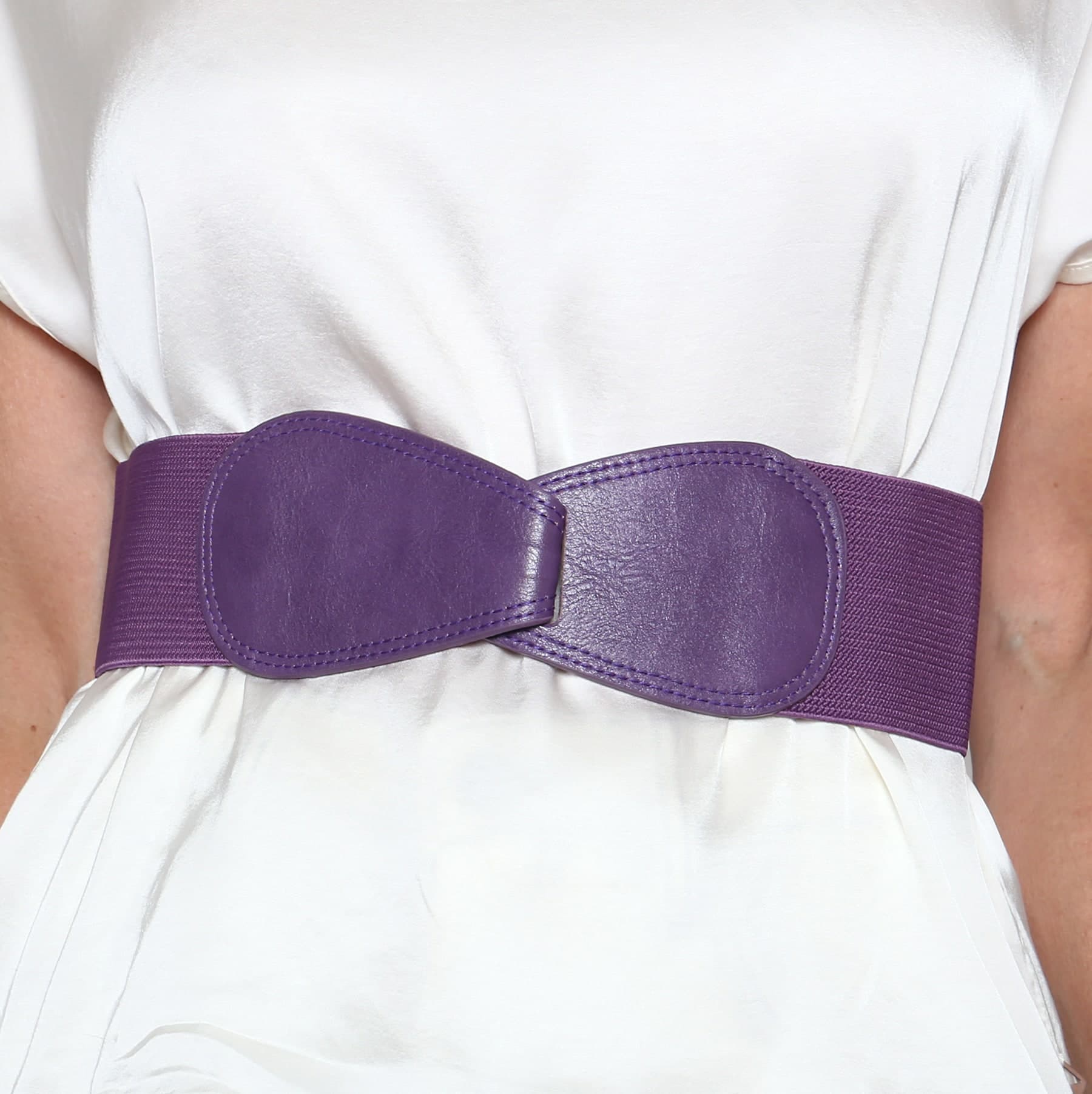 Cinturón Elástico Morado