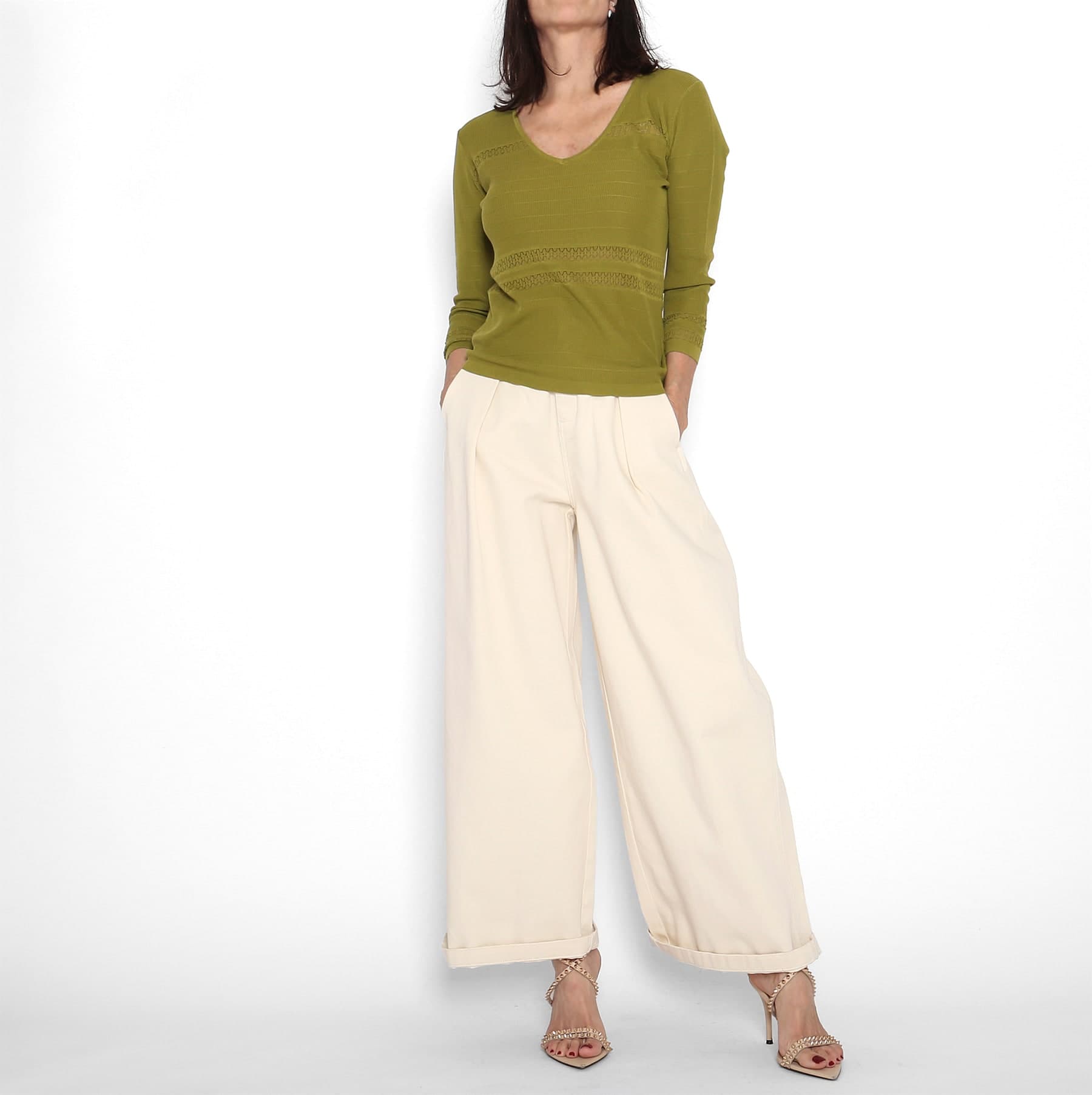 Jersey Basic Oliva — foto 3