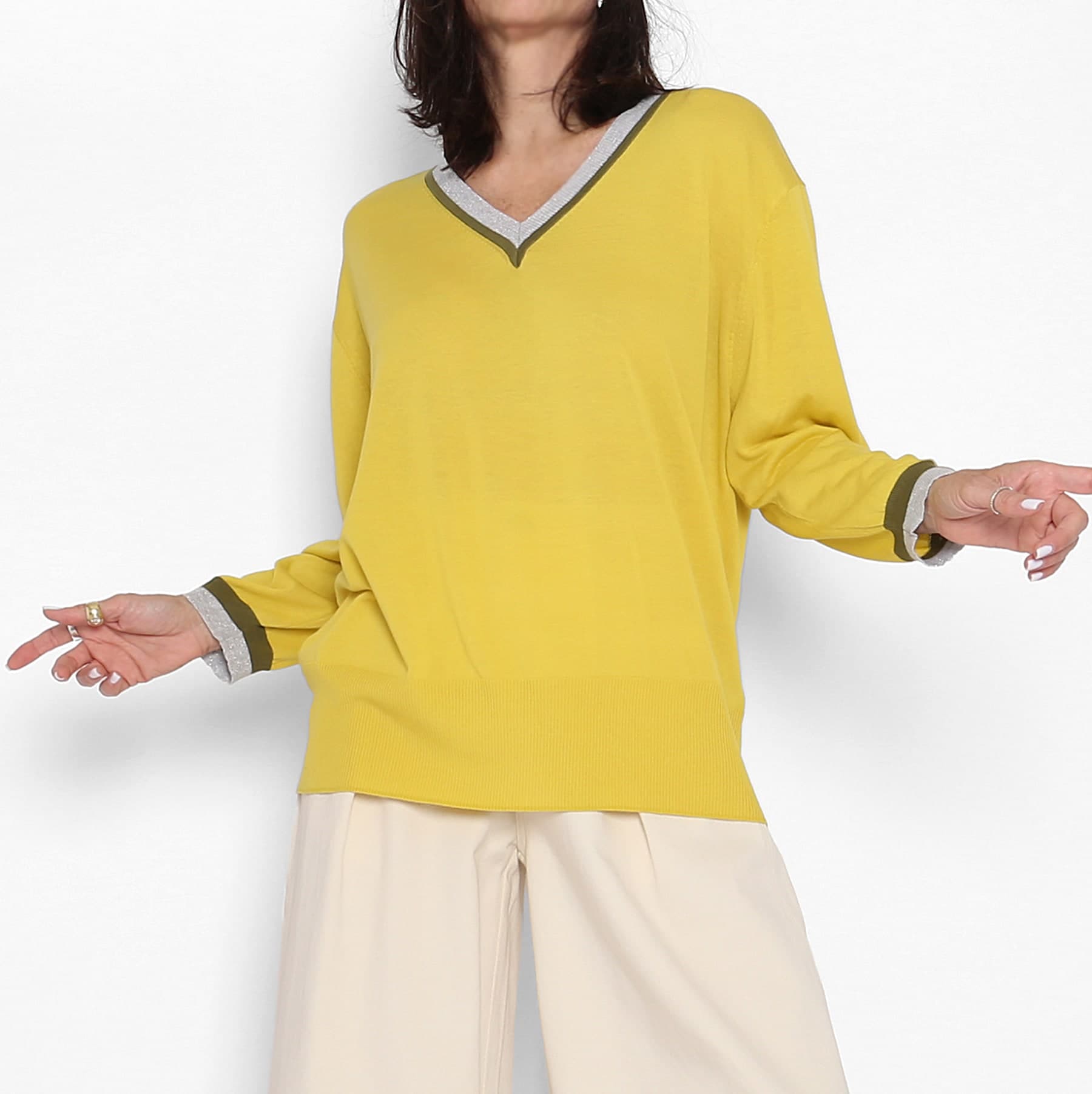 Jersey Pico Amarillo