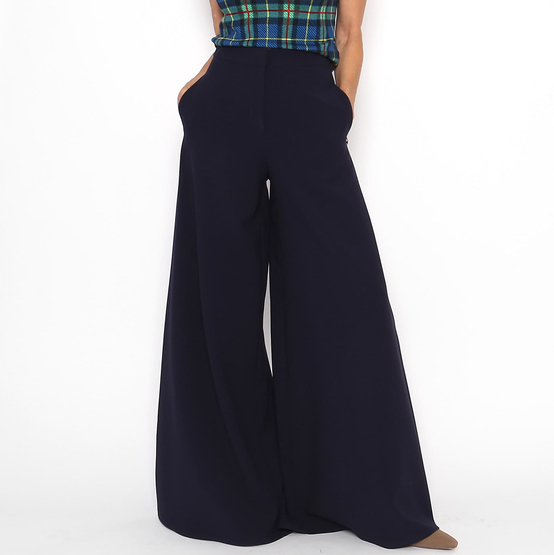 Pantalón Ancho Marino