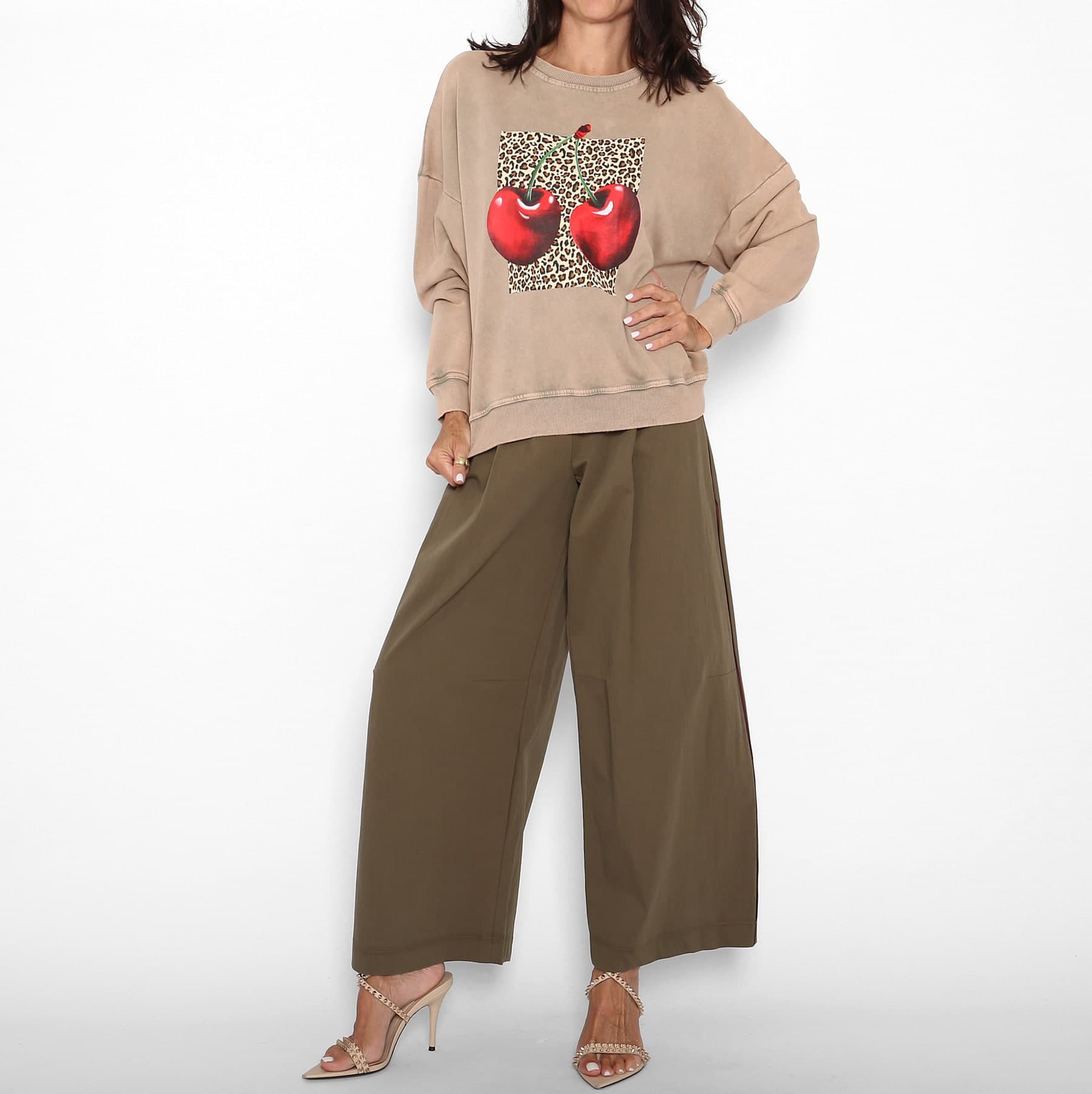 Sudadera Cherry Camel — foto 2