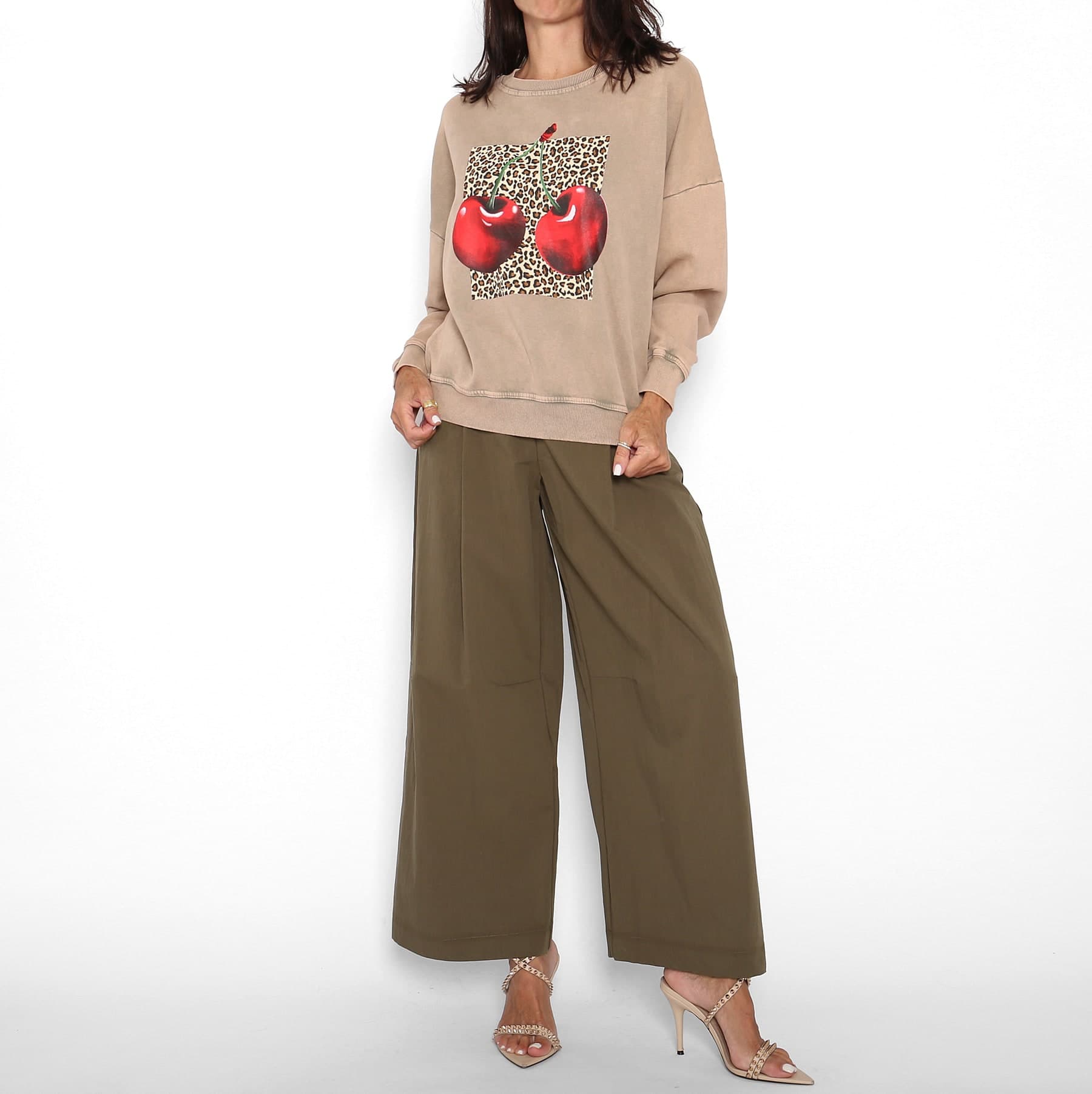 Sudadera Cherry Camel — foto 3