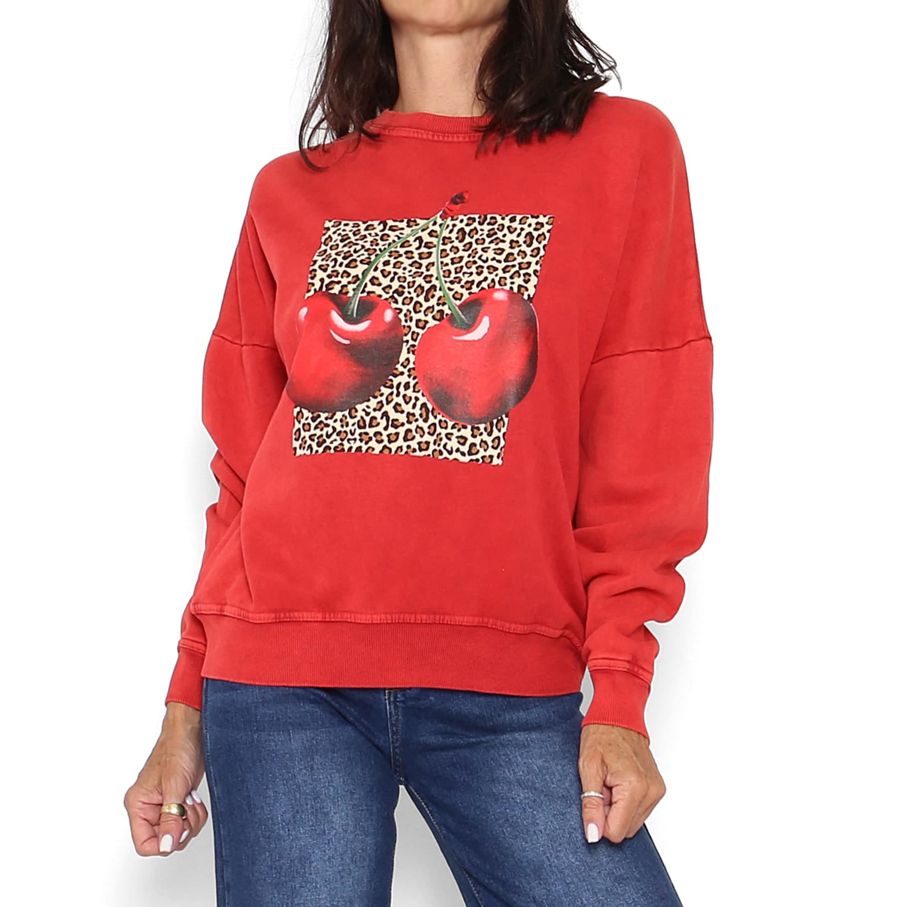 Sudadera Cherry Roja