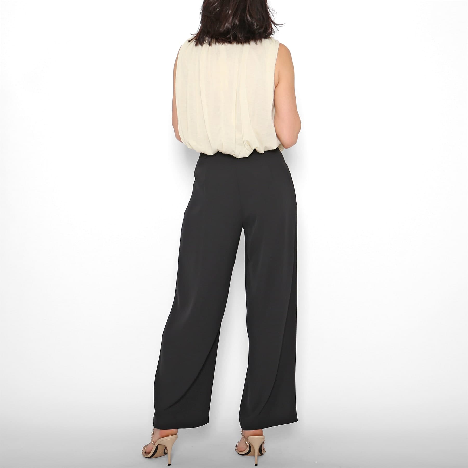 Top Bombacho Beige — foto 3