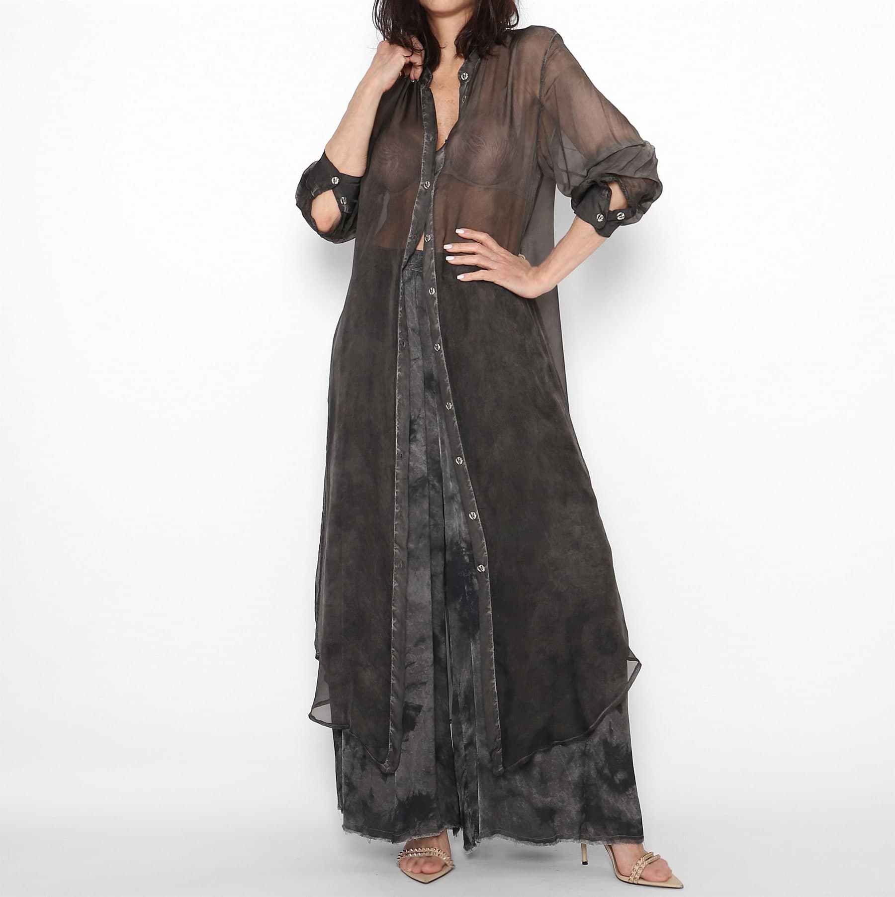 Vestido/Chaqueta Ancien Plomo