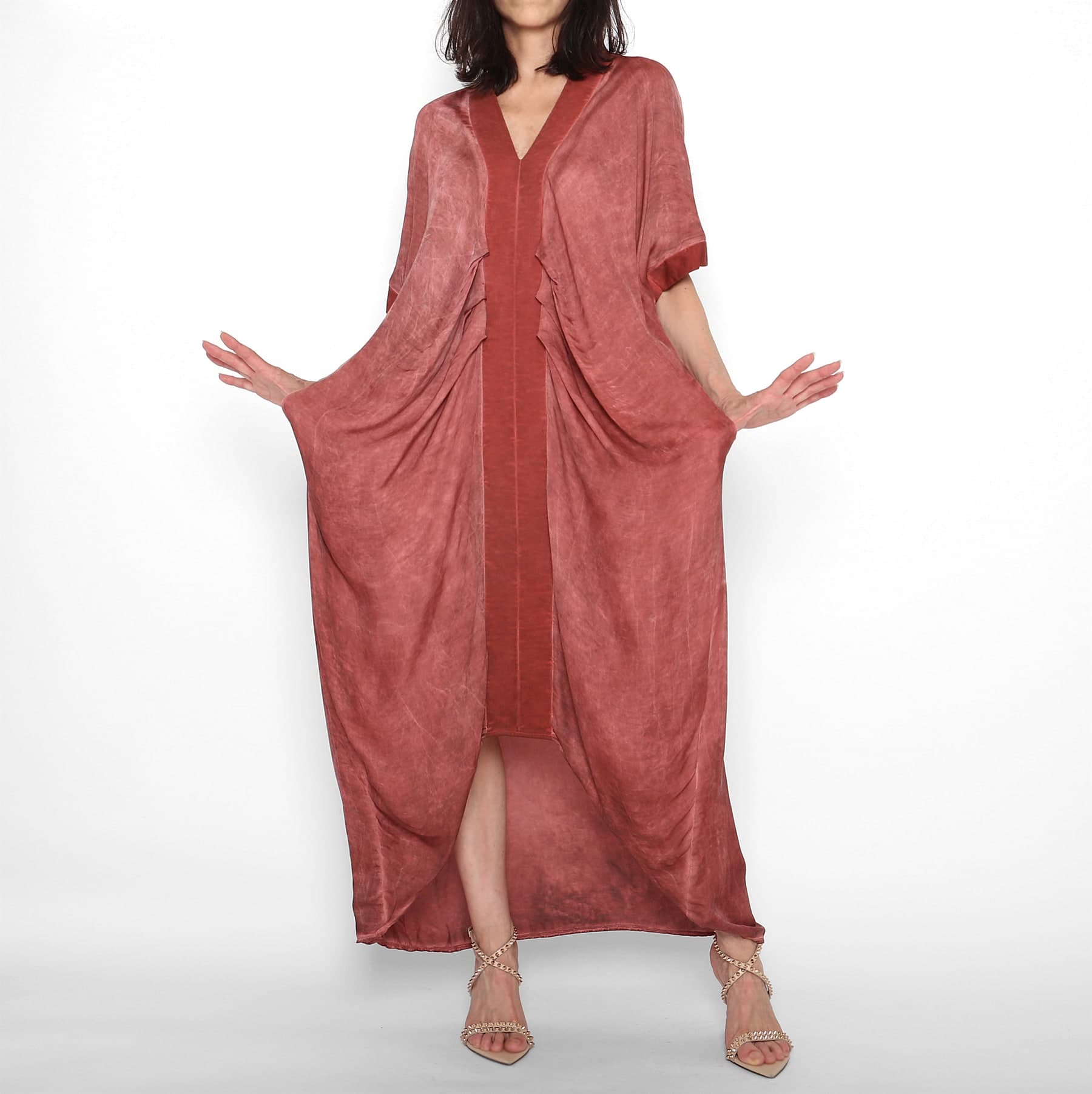 Vestido Creta Cereza