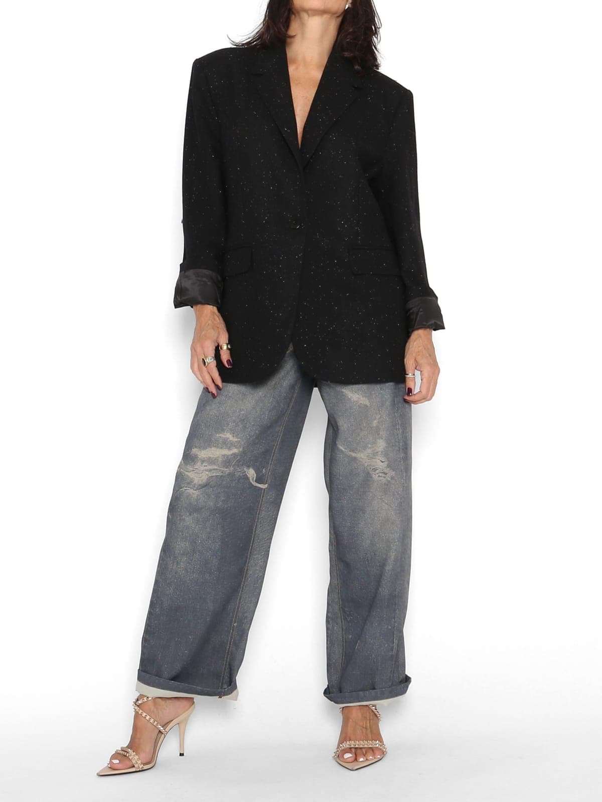 Blazer Moteada Negra — foto 3