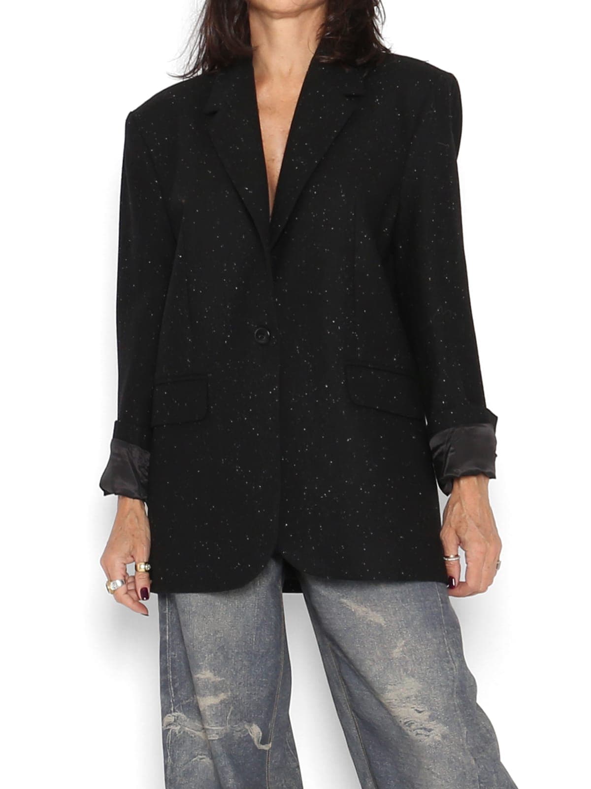 Blazer Moteada Negra — foto 4