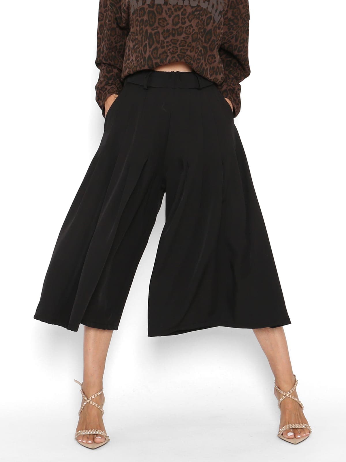 Falda Pantalón Negra — foto 3