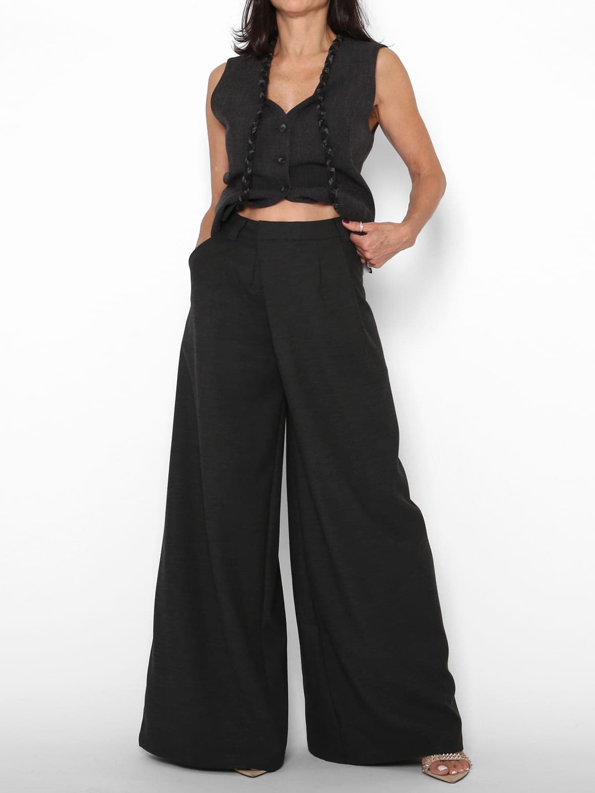 Pantalón Pareo Gris — foto 3