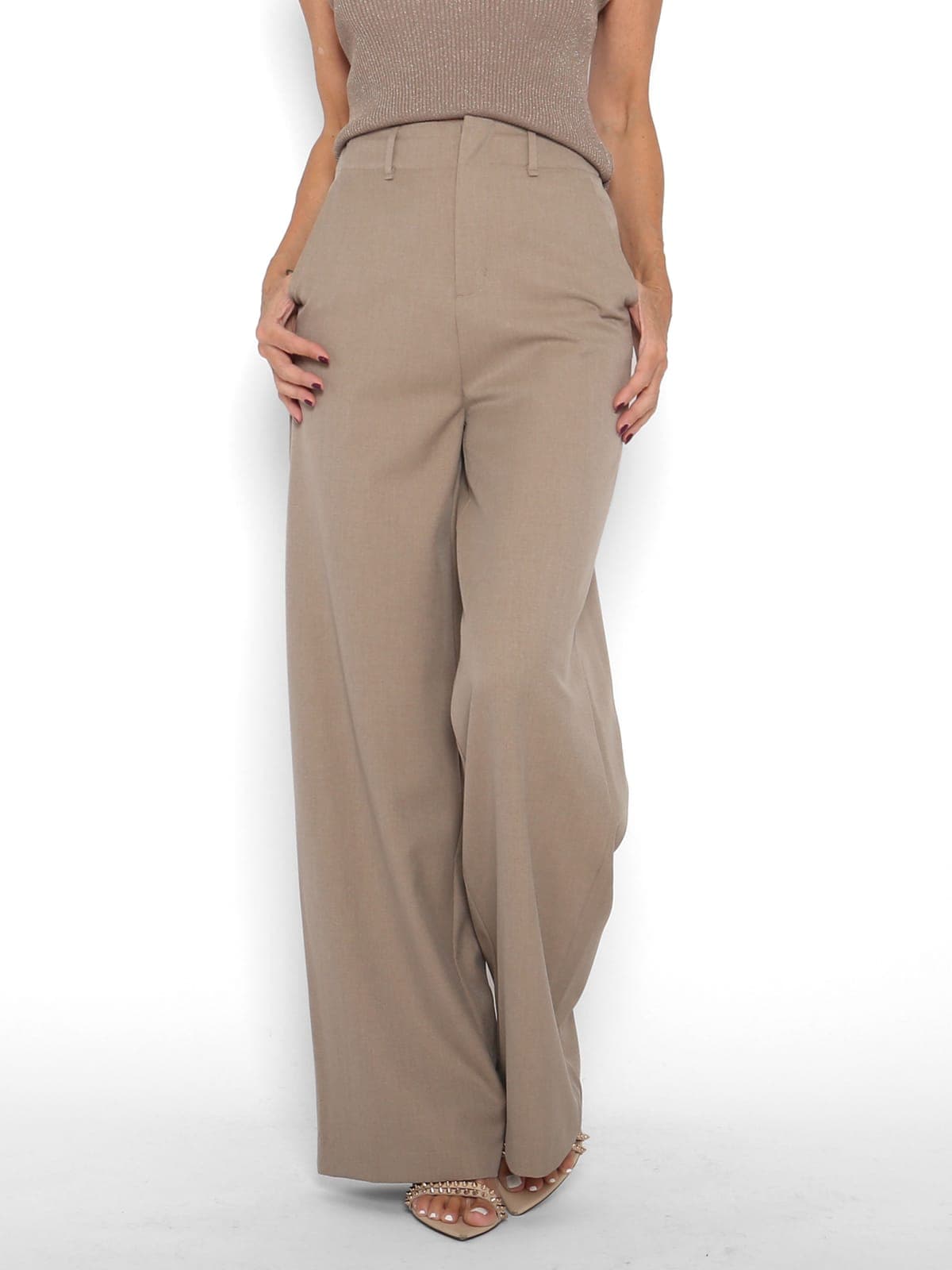 Pantalón vestir arena