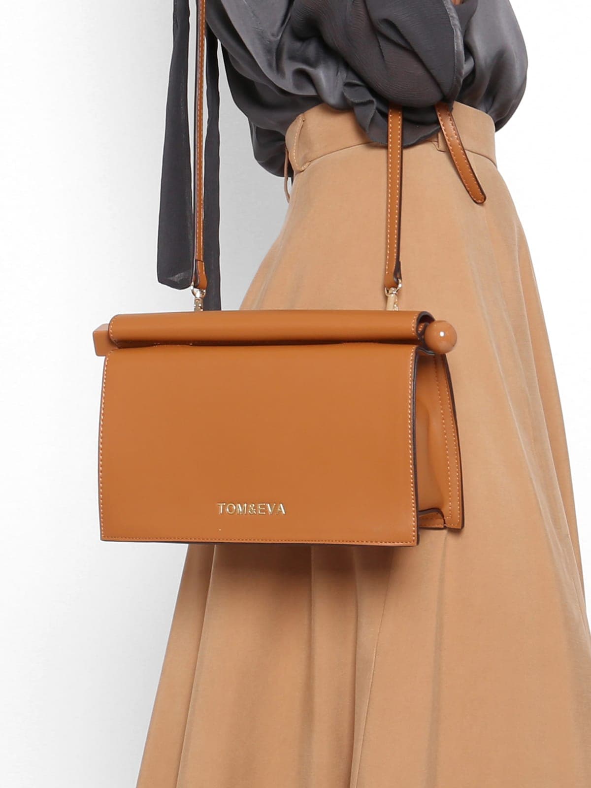 Bolso Papiro Camel — foto 2