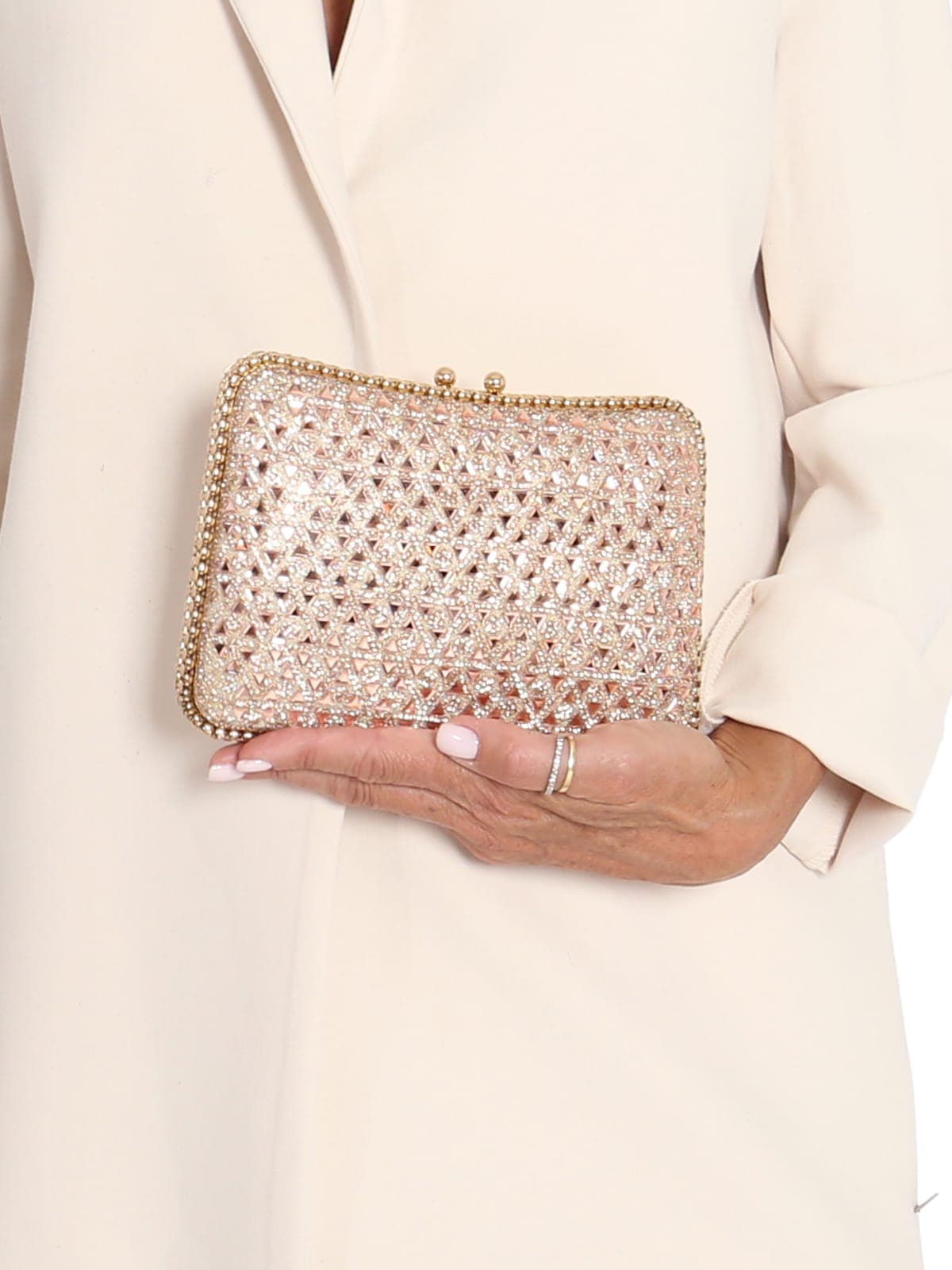 Bolso Crystal Rosa