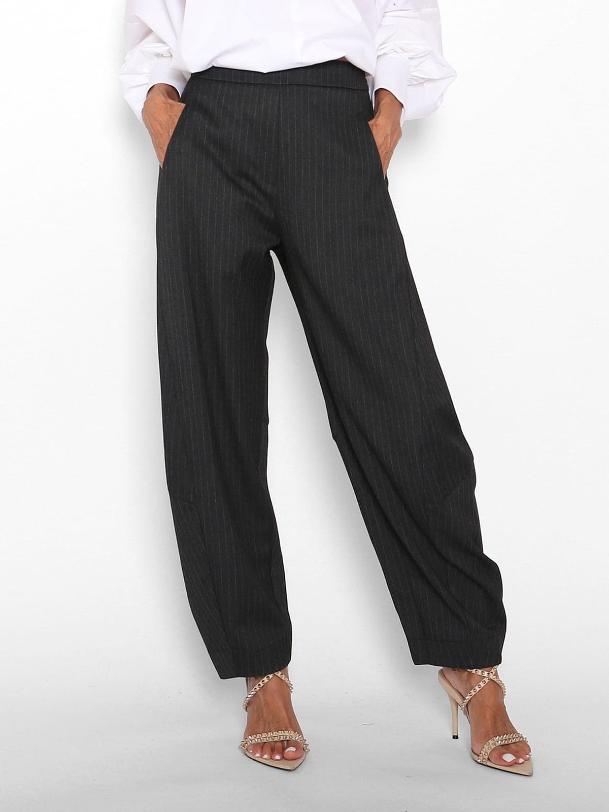 Pantalón Mil Rayas Gris
