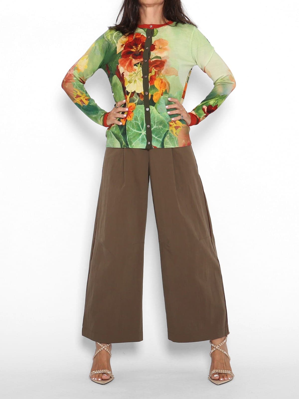 Chaqueta Punto Reversible Estampada — foto 4