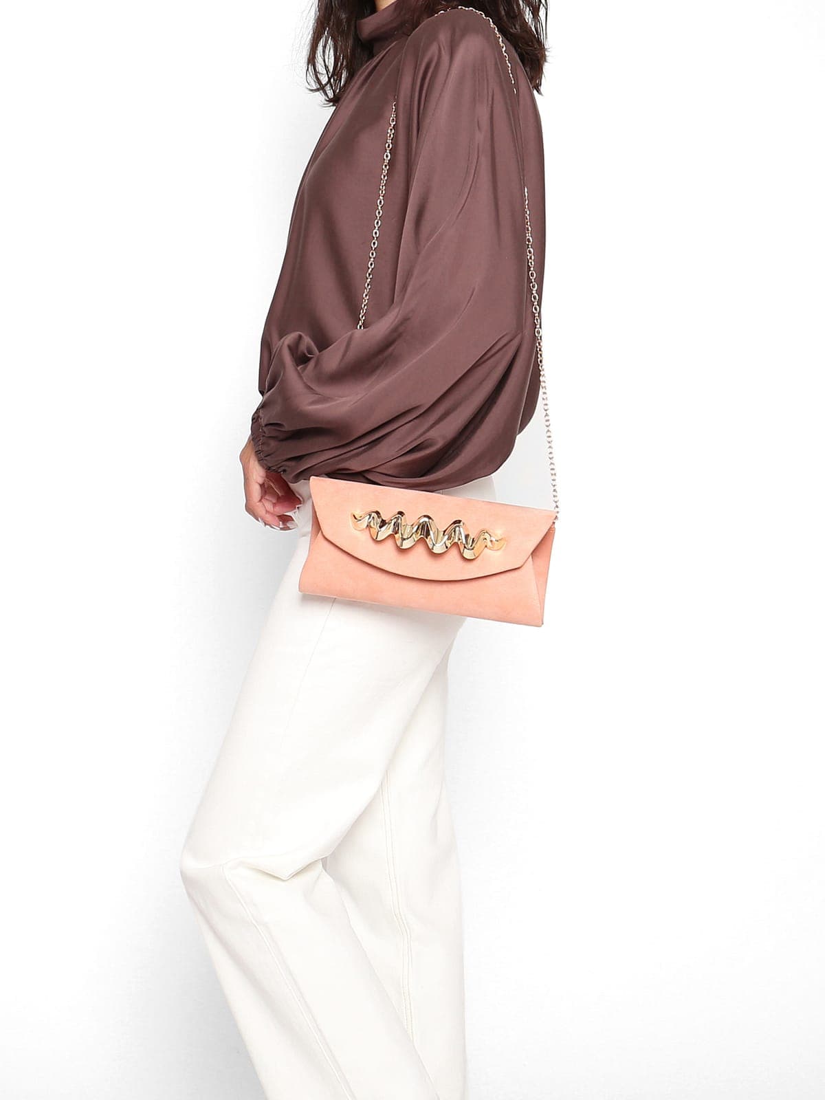Bolso Terciopelo Nude — foto 2